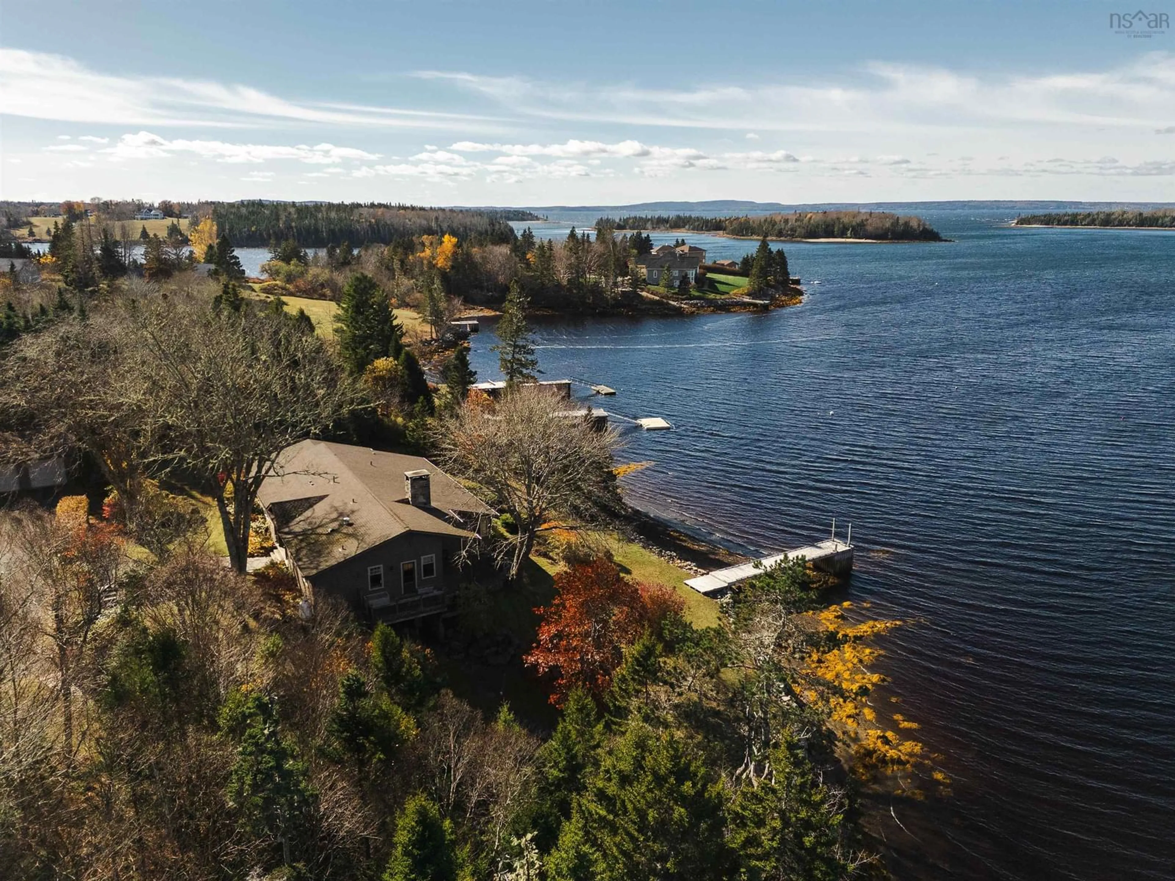 A pic from outside/outdoor area/front of a property/back of a property/a pic from drone, water/lake/river/ocean view for 10680 Peggys Cove Rd, Glen Margaret Nova Scotia B3Z 3E6