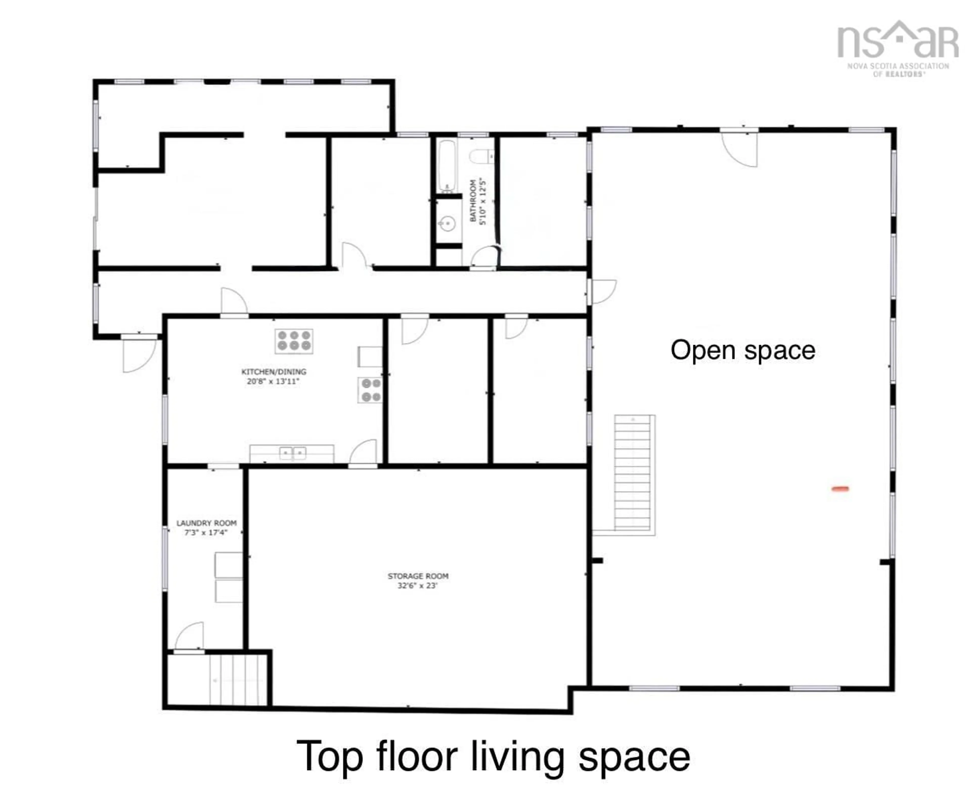 Floor plan for 6185 Highway 4, Linacy Nova Scotia B2H 5C4