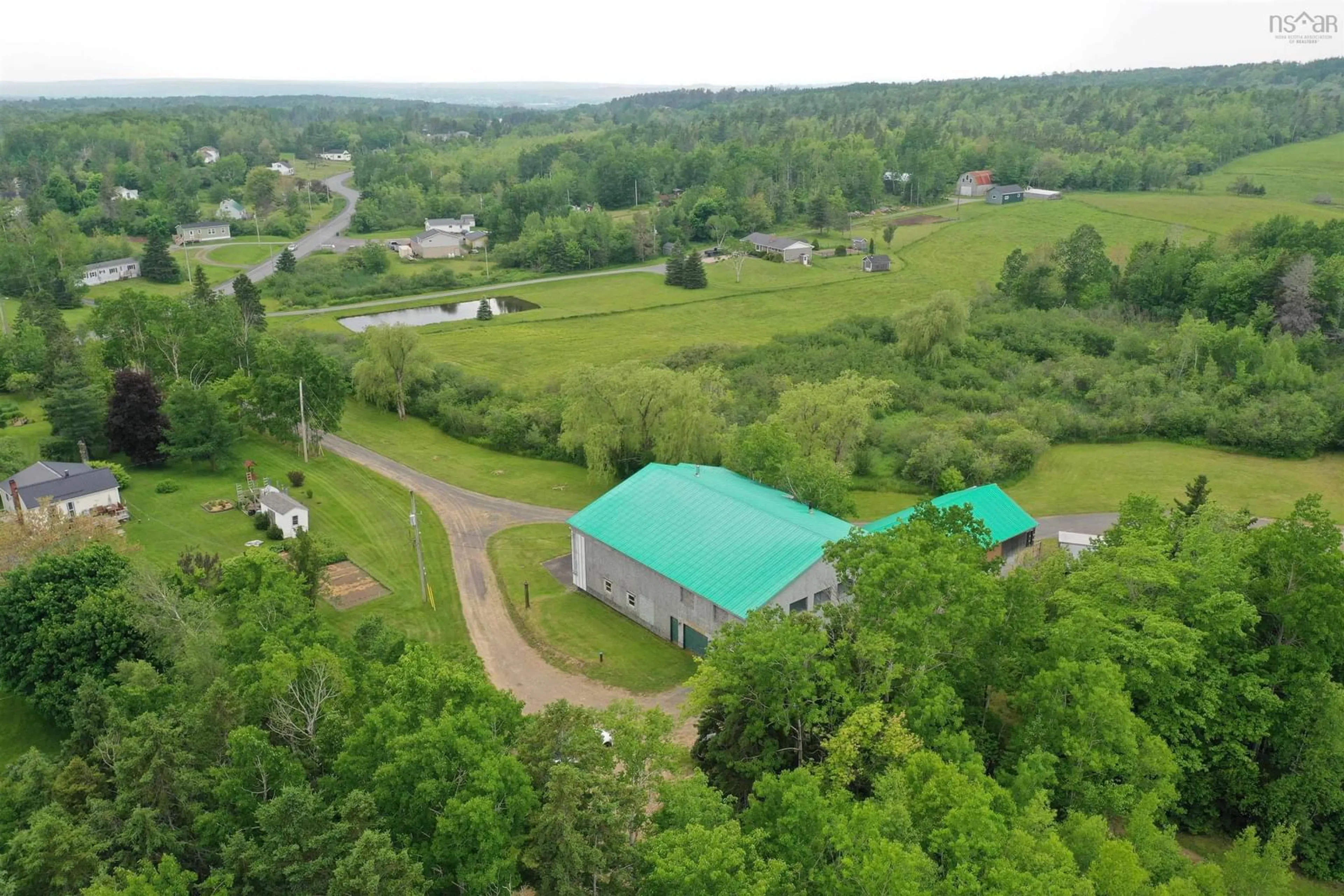 A pic from outside/outdoor area/front of a property/back of a property/a pic from drone, unknown for 6185 Highway 4, Linacy Nova Scotia B2H 5C4