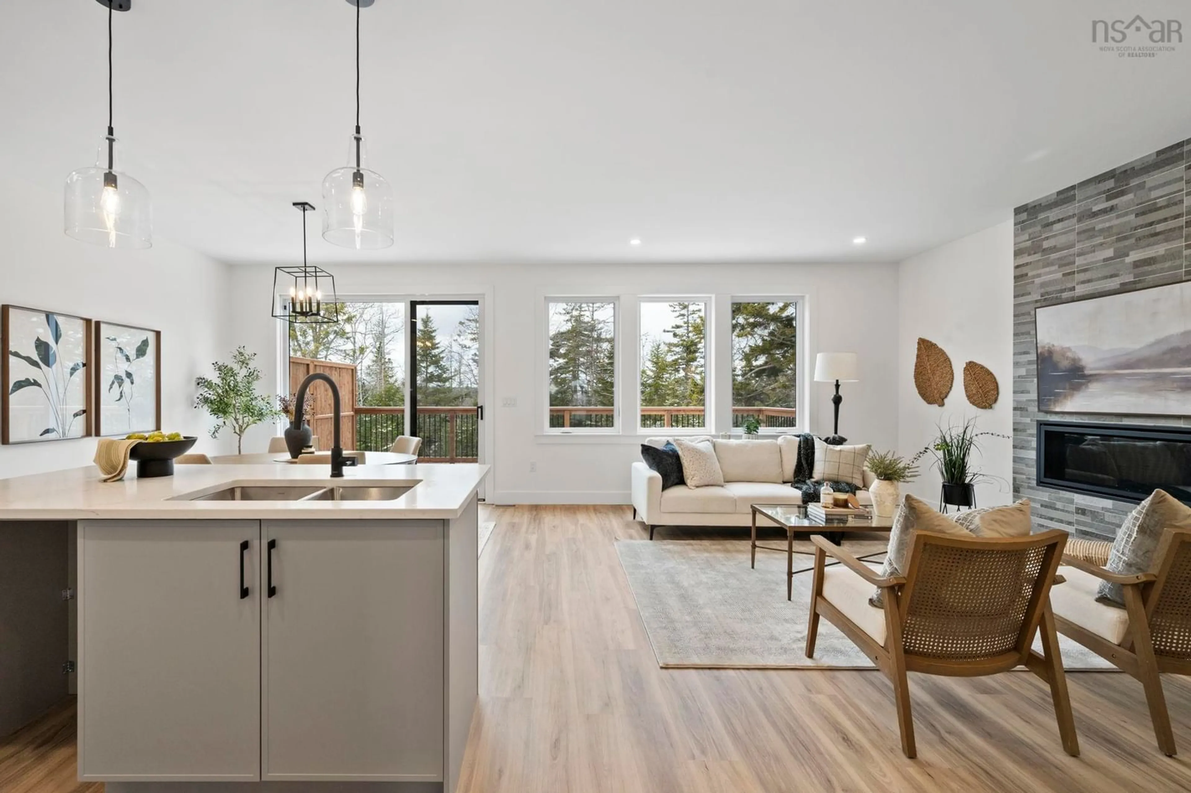 Open concept kitchen, unknown for 14 Wanders Way, Timberlea Nova Scotia B3T 0N8