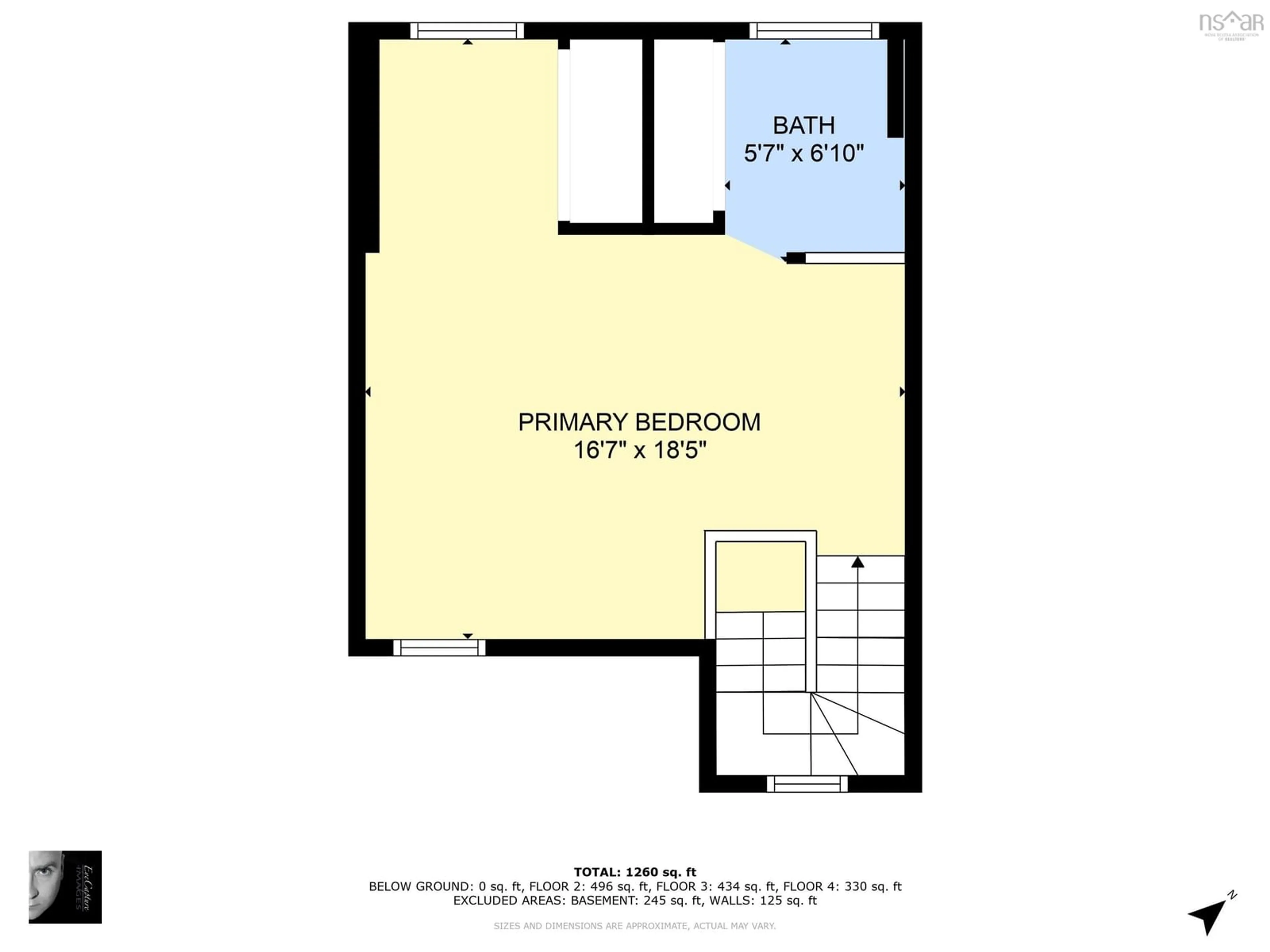 Floor plan for 5523 Sebastian Pl, Halifax Nova Scotia B3K 2K5