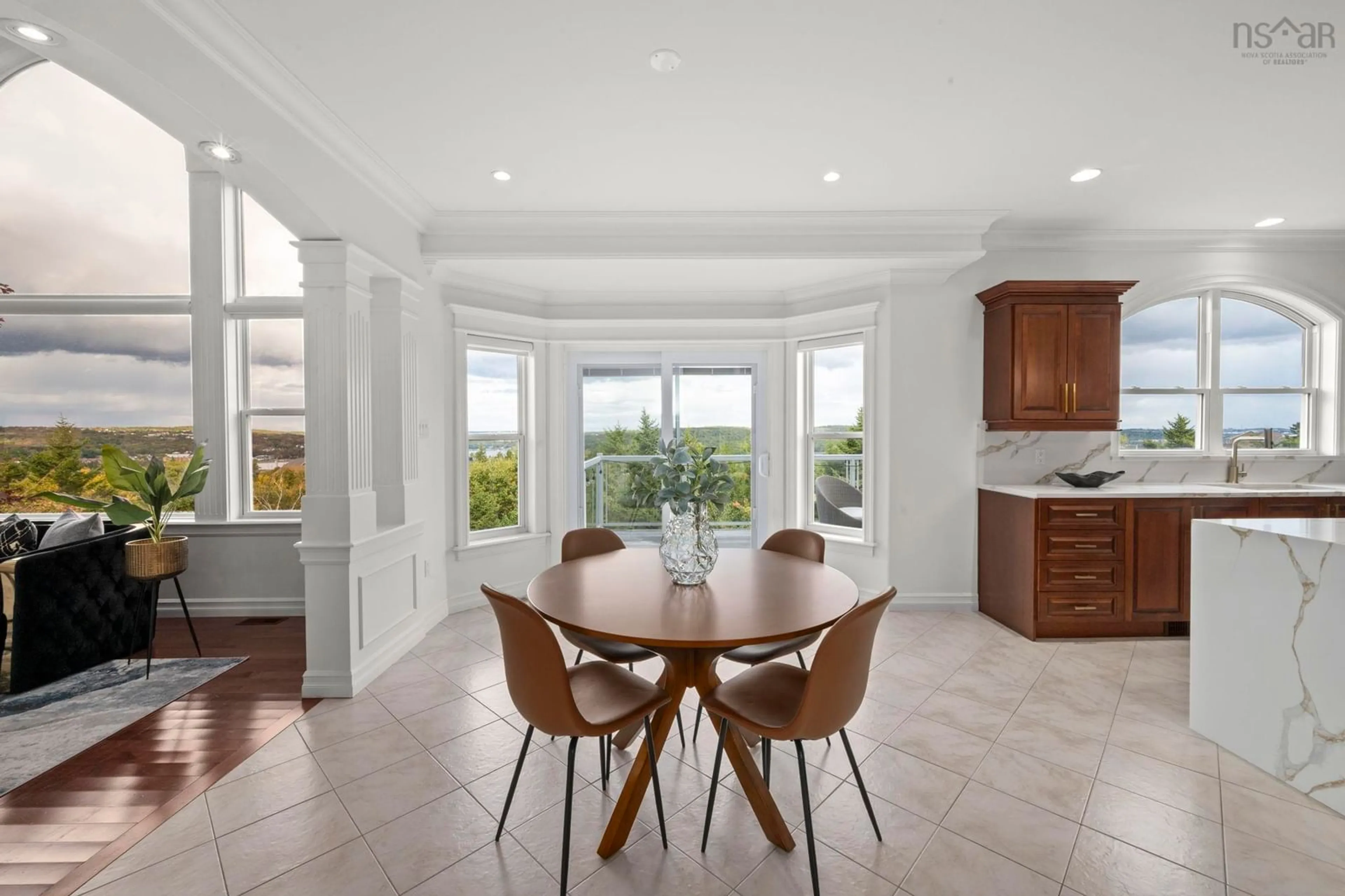 Dining room, ceramic/tile floor for 24 Vanier Way, Bedford Nova Scotia B4A 0A4