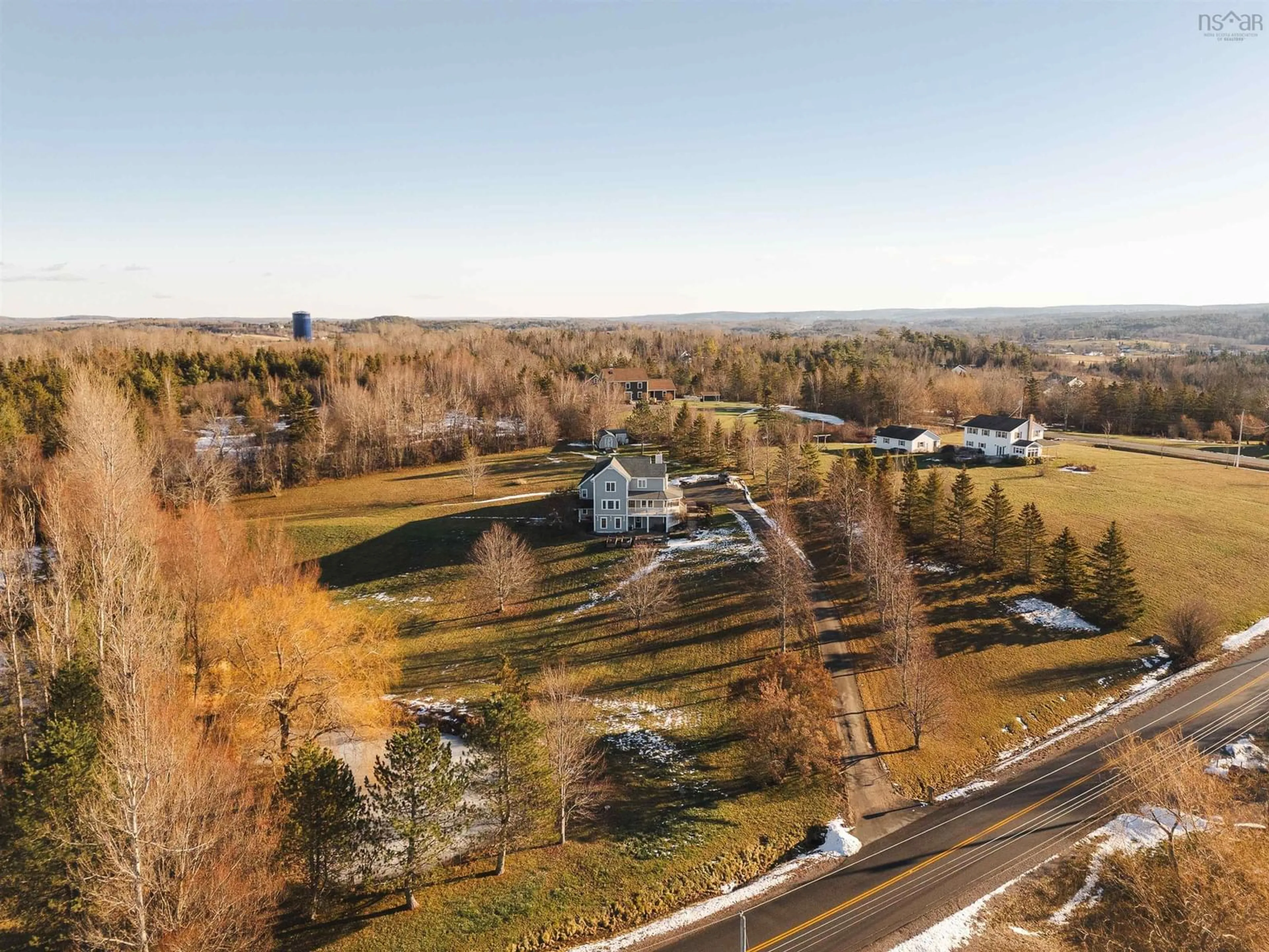 A pic from outside/outdoor area/front of a property/back of a property/a pic from drone, unknown for 247 Dill Rd, Currys Corner Nova Scotia B0N 2T0
