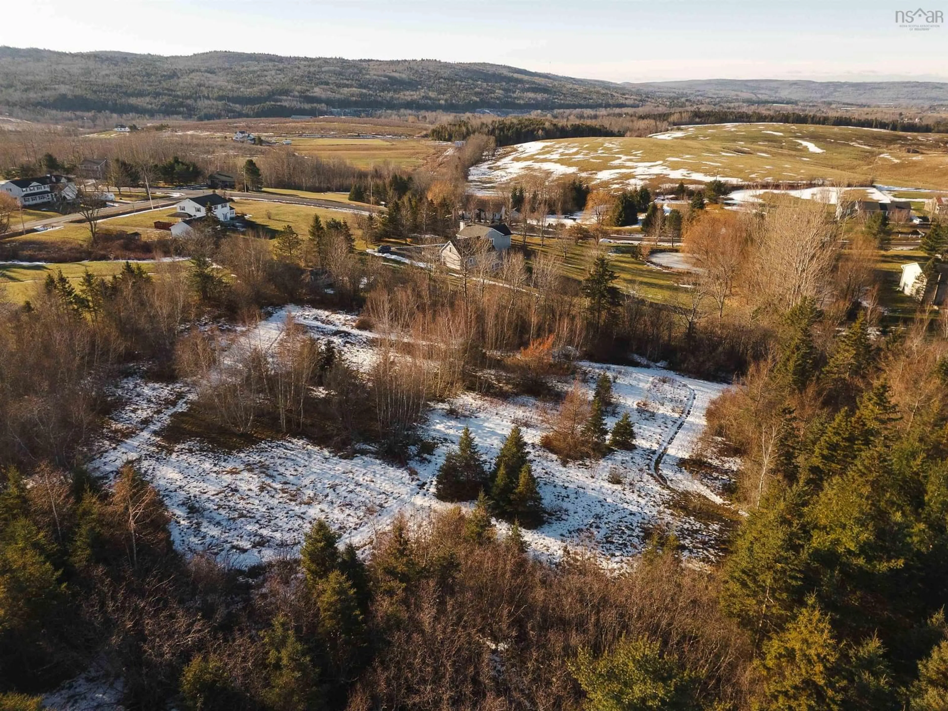 A pic from outside/outdoor area/front of a property/back of a property/a pic from drone, mountain view for 247 Dill Rd, Currys Corner Nova Scotia B0N 2T0
