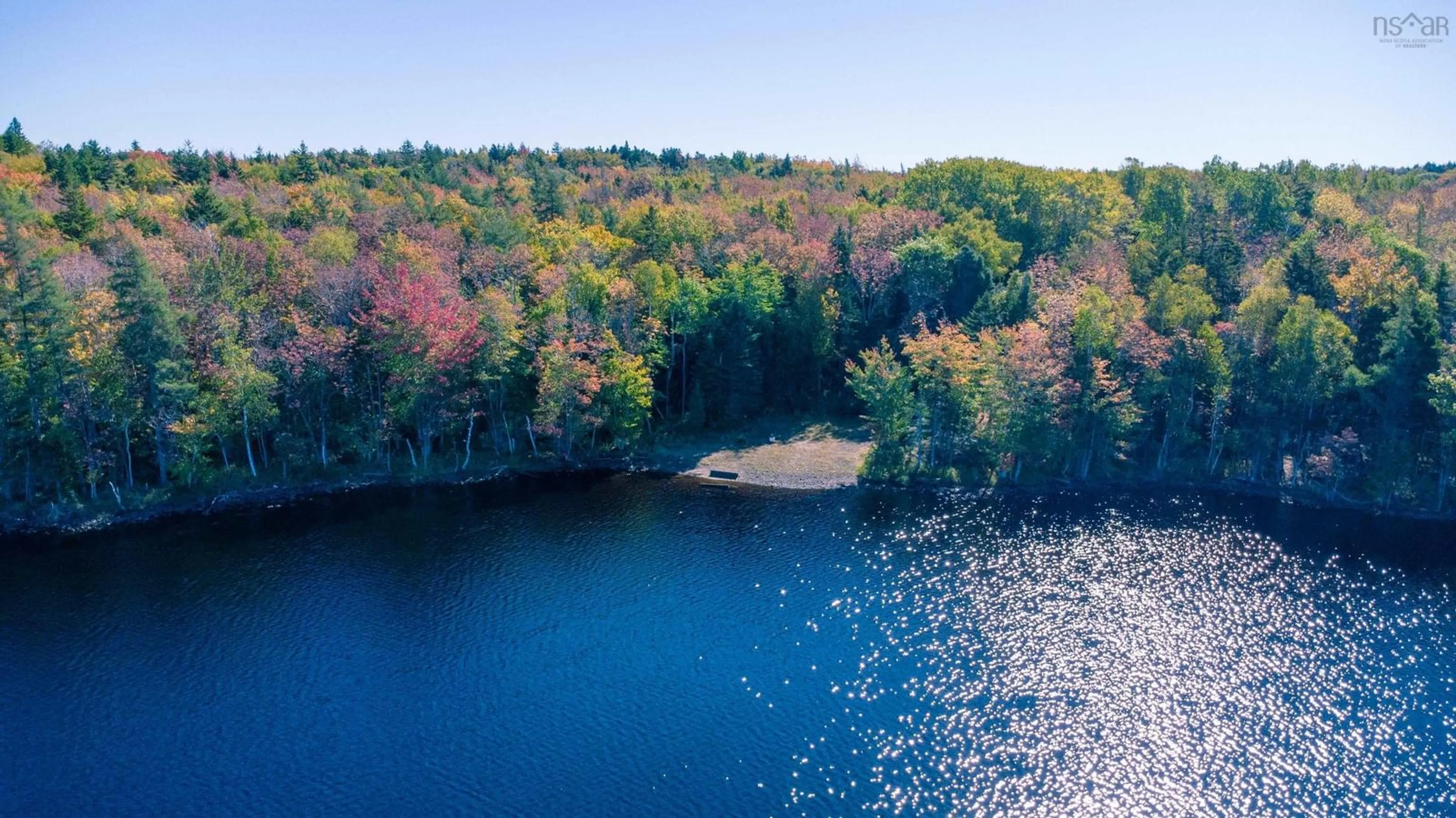 A pic from outside/outdoor area/front of a property/back of a property/a pic from drone, water/lake/river/ocean view for 1115 Weymouth Falls Rd, Weymouth Falls Nova Scotia B0W 3T0