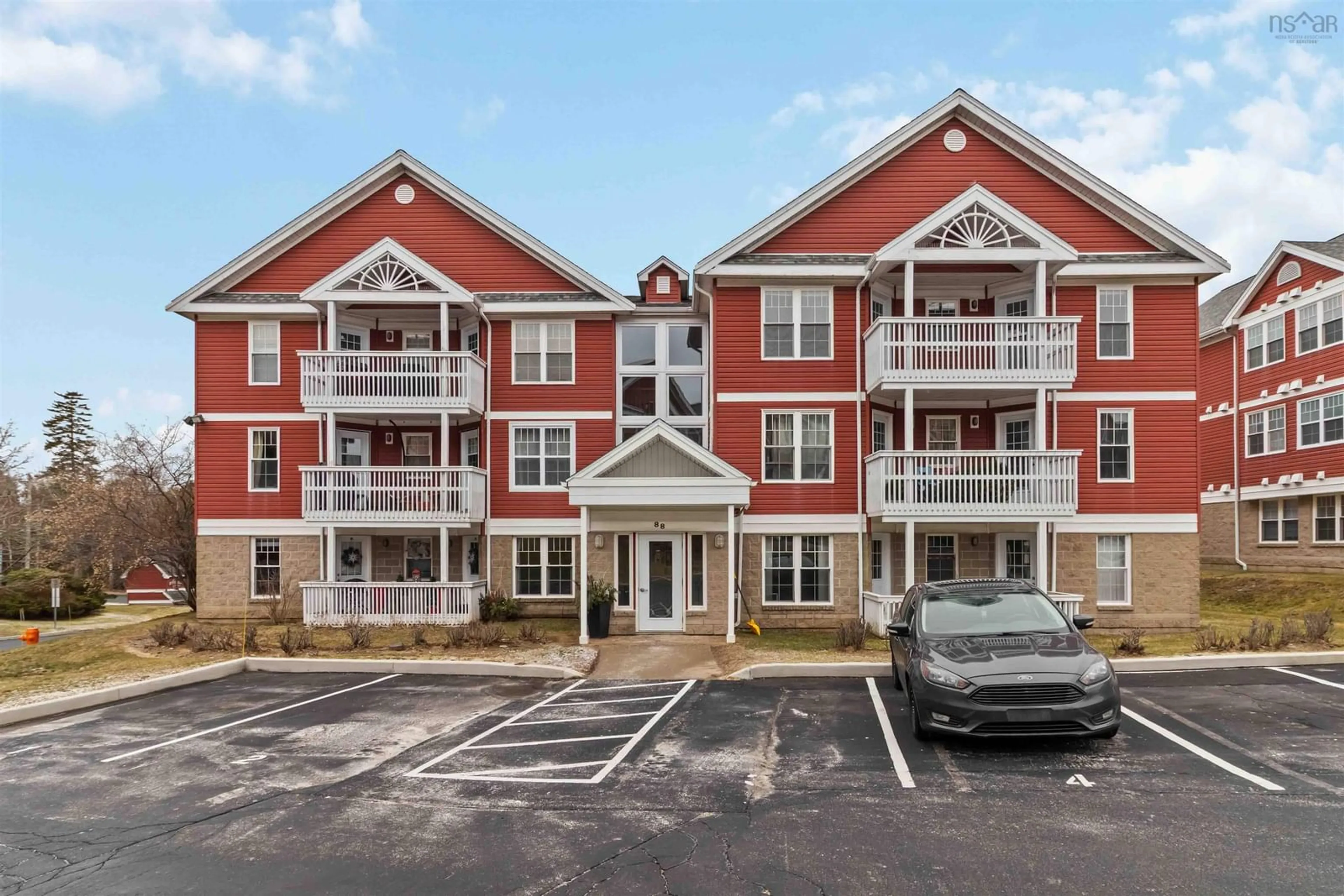 A pic from outside/outdoor area/front of a property/back of a property/a pic from drone, unknown for 88 Moirs Mill Rd #334, Bedford Nova Scotia B4A 3Y2