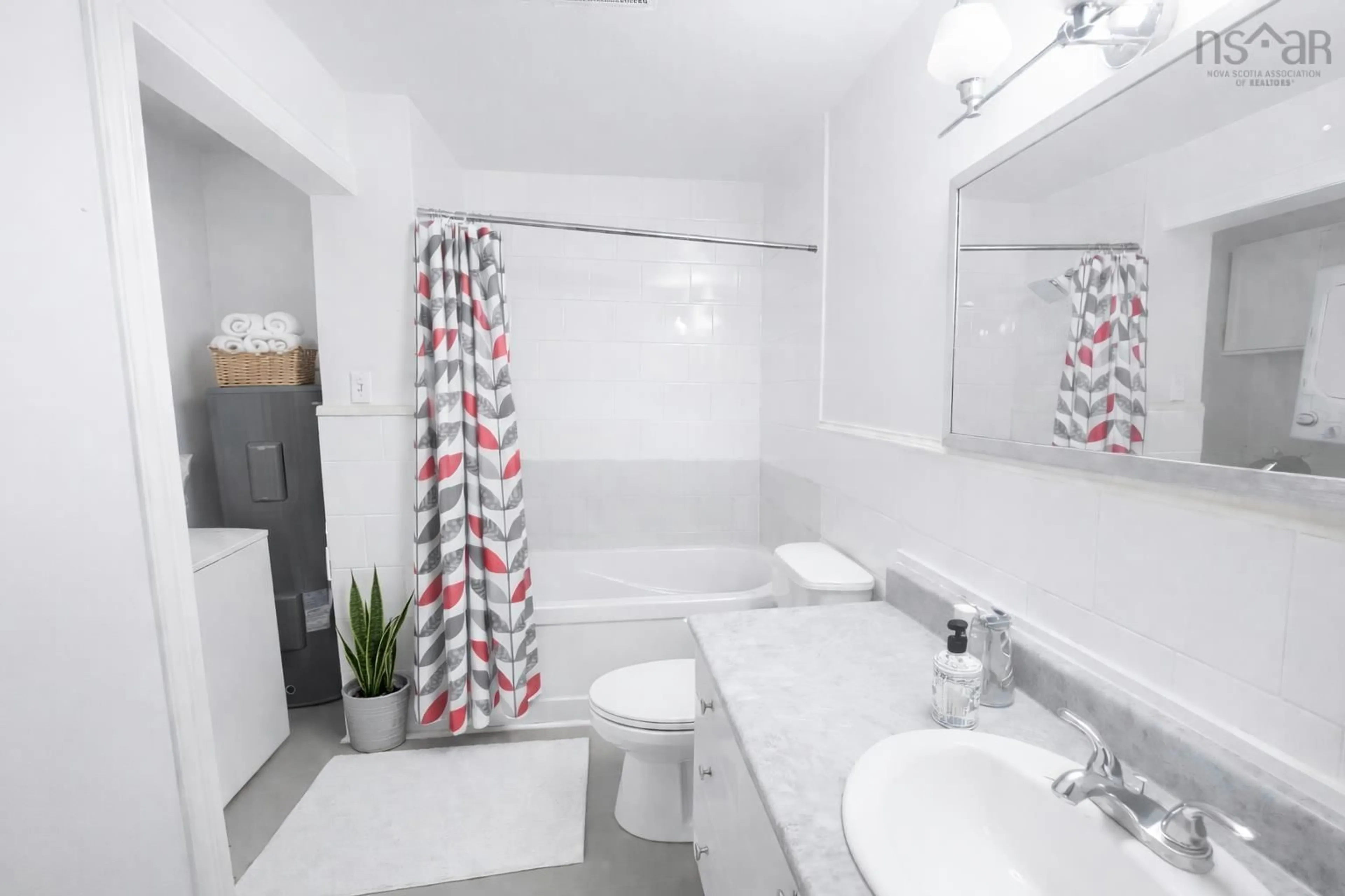 Standard bathroom, ceramic/tile floor for 12 Lahey Rd, Dartmouth Nova Scotia B3A 3Z9