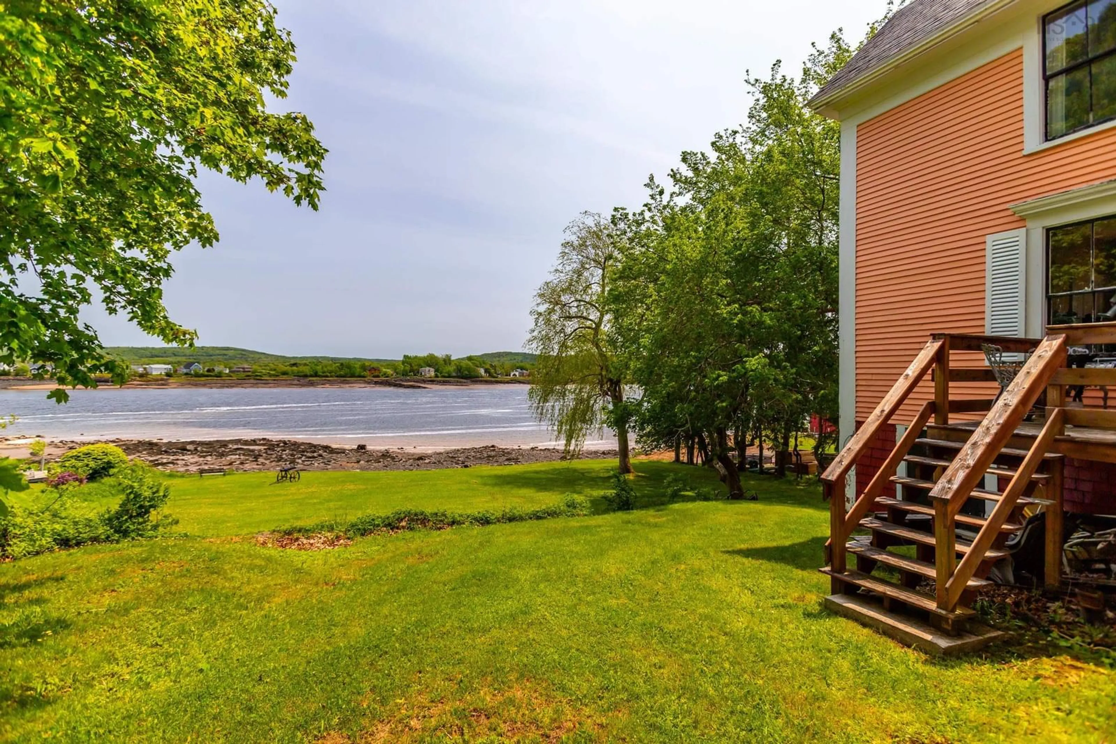 Patio, water/lake/river/ocean view for 5404 Granville Rd, Granville Ferry Nova Scotia B0S 1A0