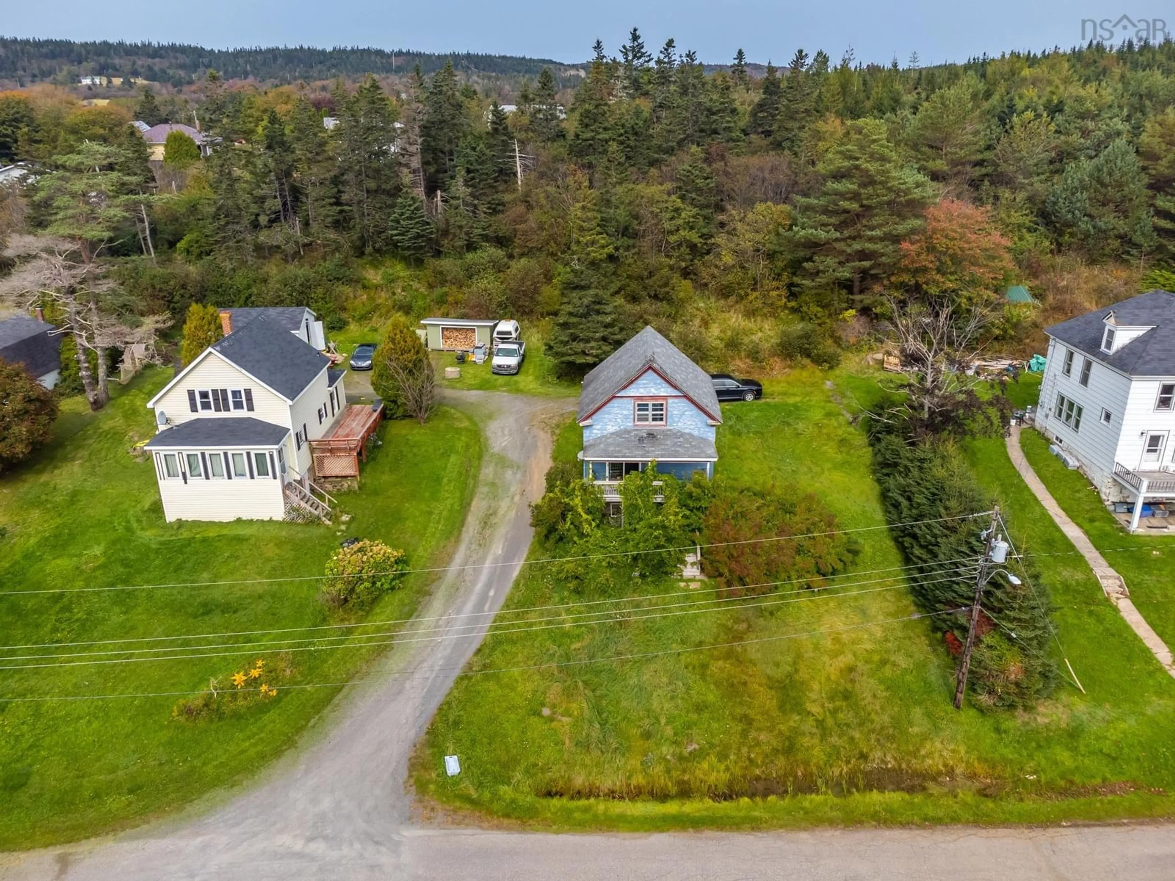 A pic from outside/outdoor area/front of a property/back of a property/a pic from drone, street for 27 Eastern Head, Little River Nova Scotia B0V 1C0