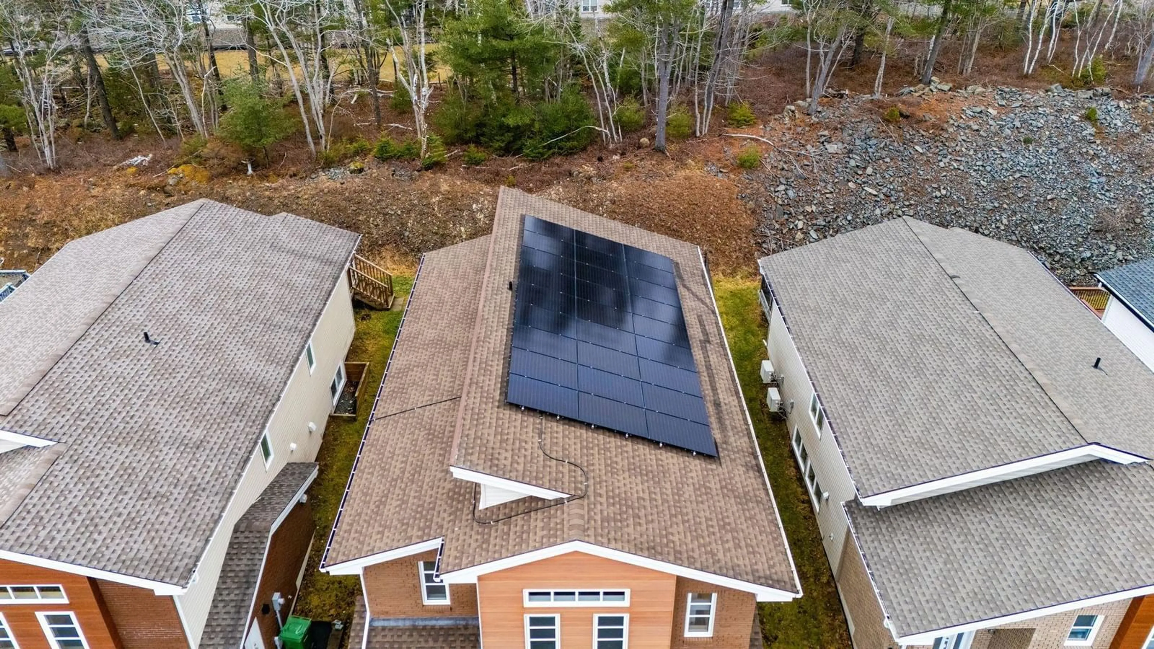 A pic from outside/outdoor area/front of a property/back of a property/a pic from drone, street for 100 Armenia Dr, Bedford Nova Scotia B4A 0H6