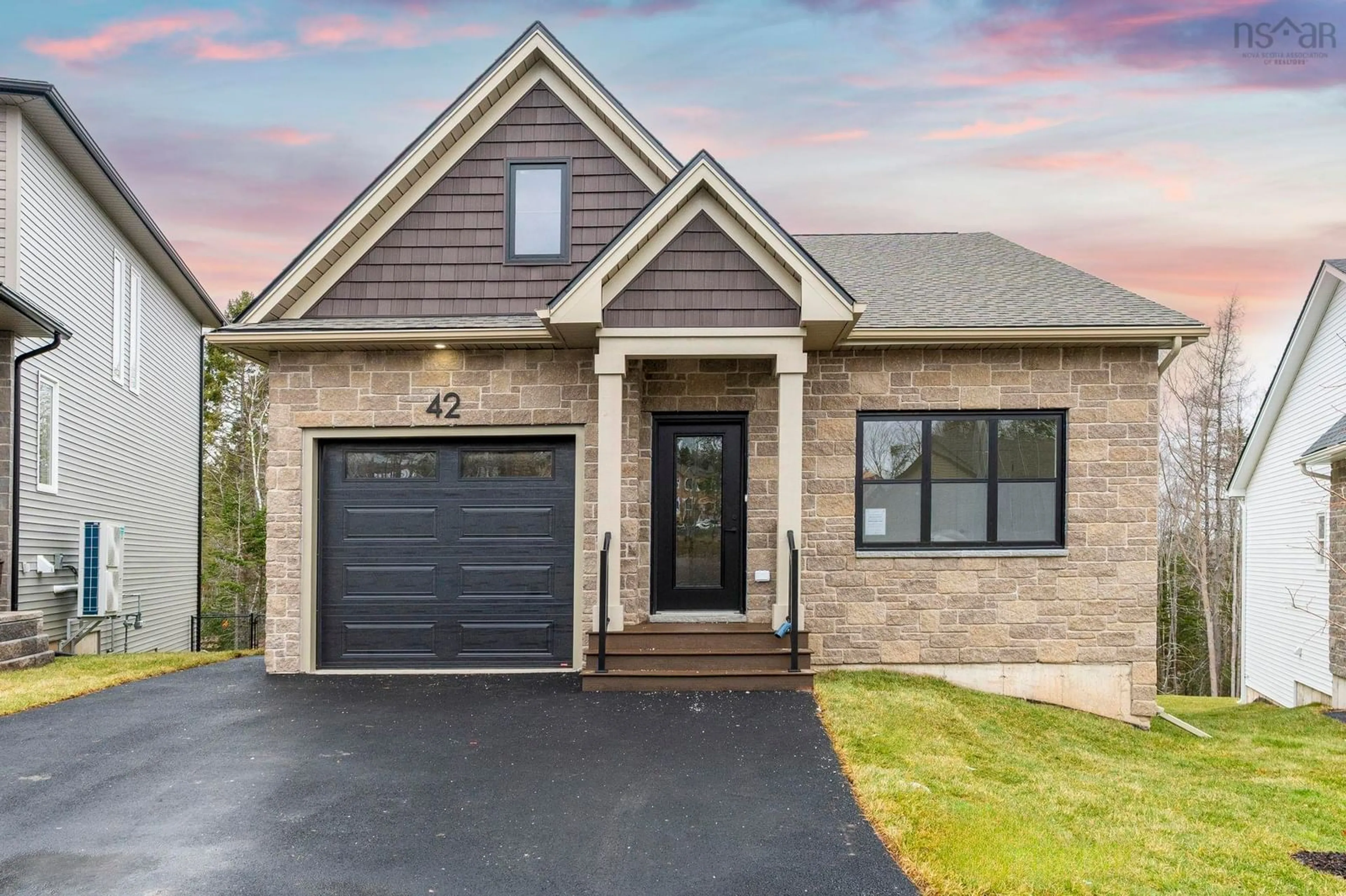 Home with brick exterior material, street for GW-7 42 Gardenia Way, Dartmouth Nova Scotia B2X 0C8