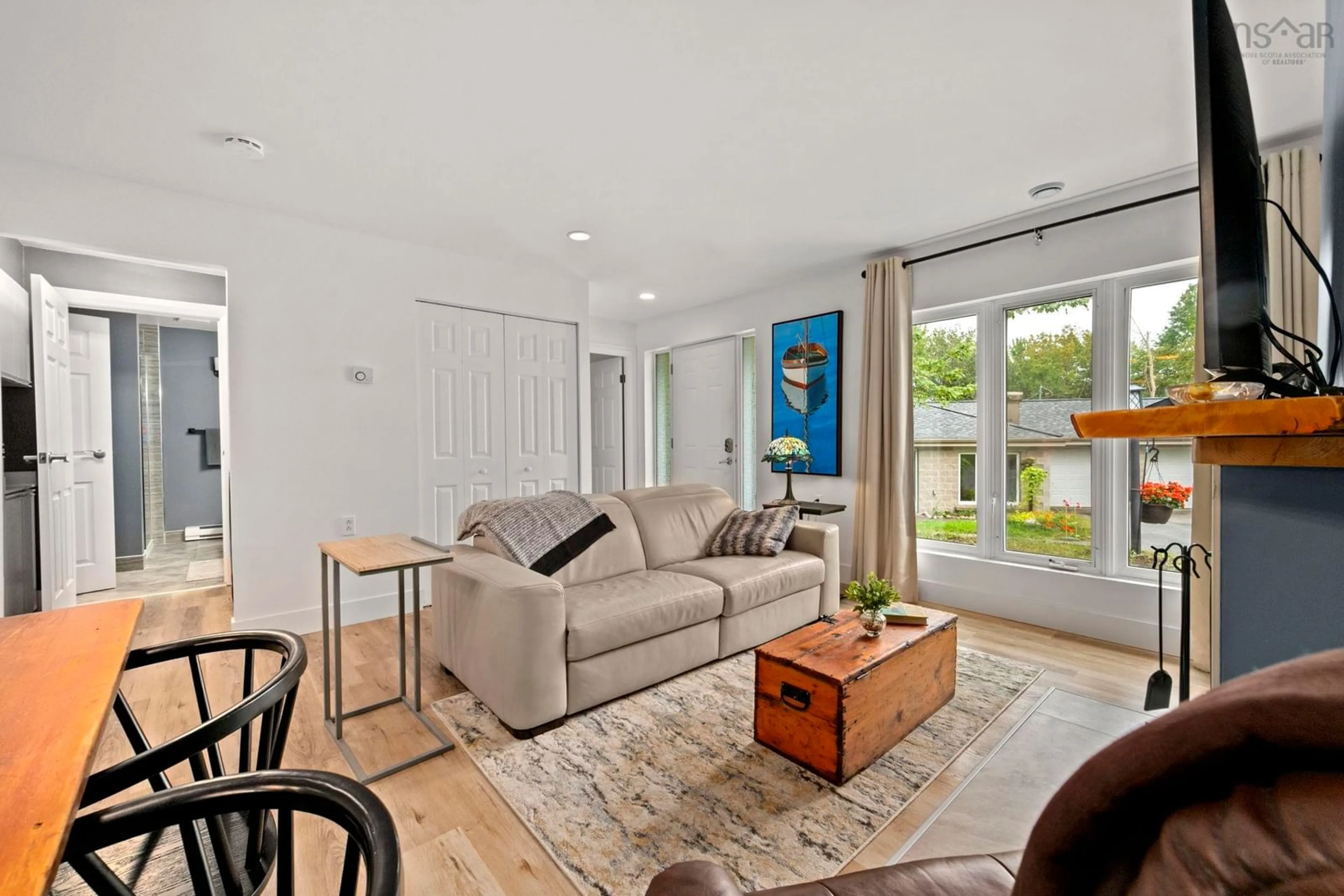 Living room with furniture, unknown for 31-33 Birch Grove, Upper Tantallon Nova Scotia B3Z 1L1