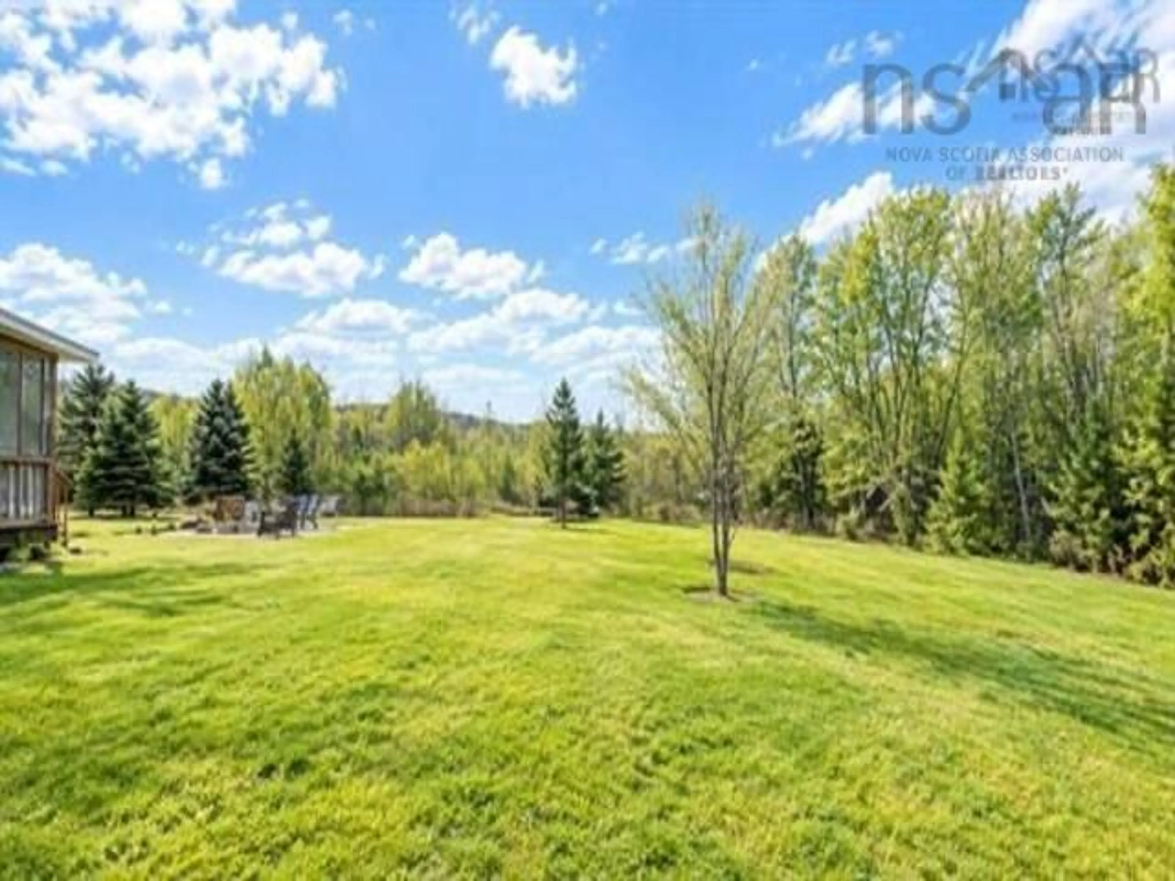 A pic from outside/outdoor area/front of a property/back of a property/a pic from drone, forest/trees view for 296 Valley Rd, Westchester Nova Scotia B0M 1M0
