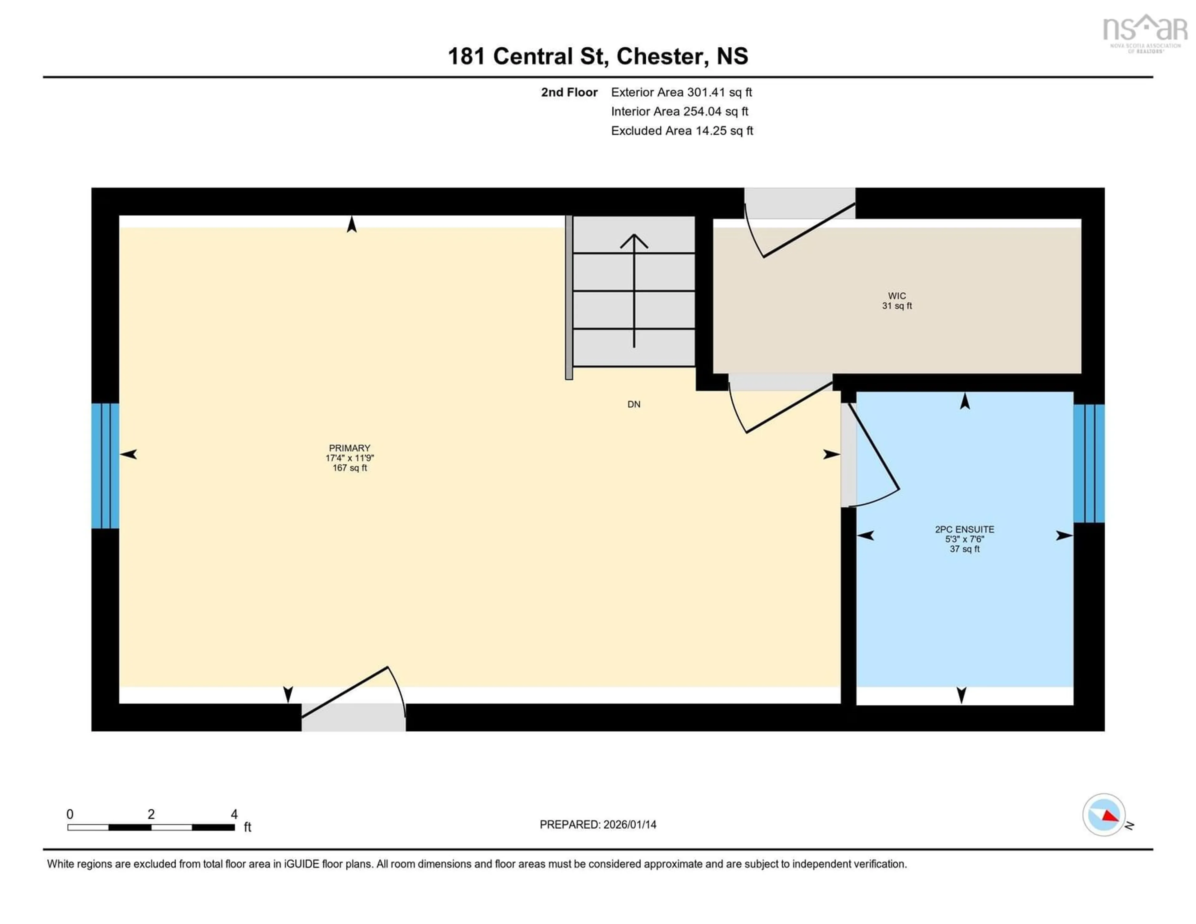 Floor plan for 181 Central St, Chester Nova Scotia B0J 1J0