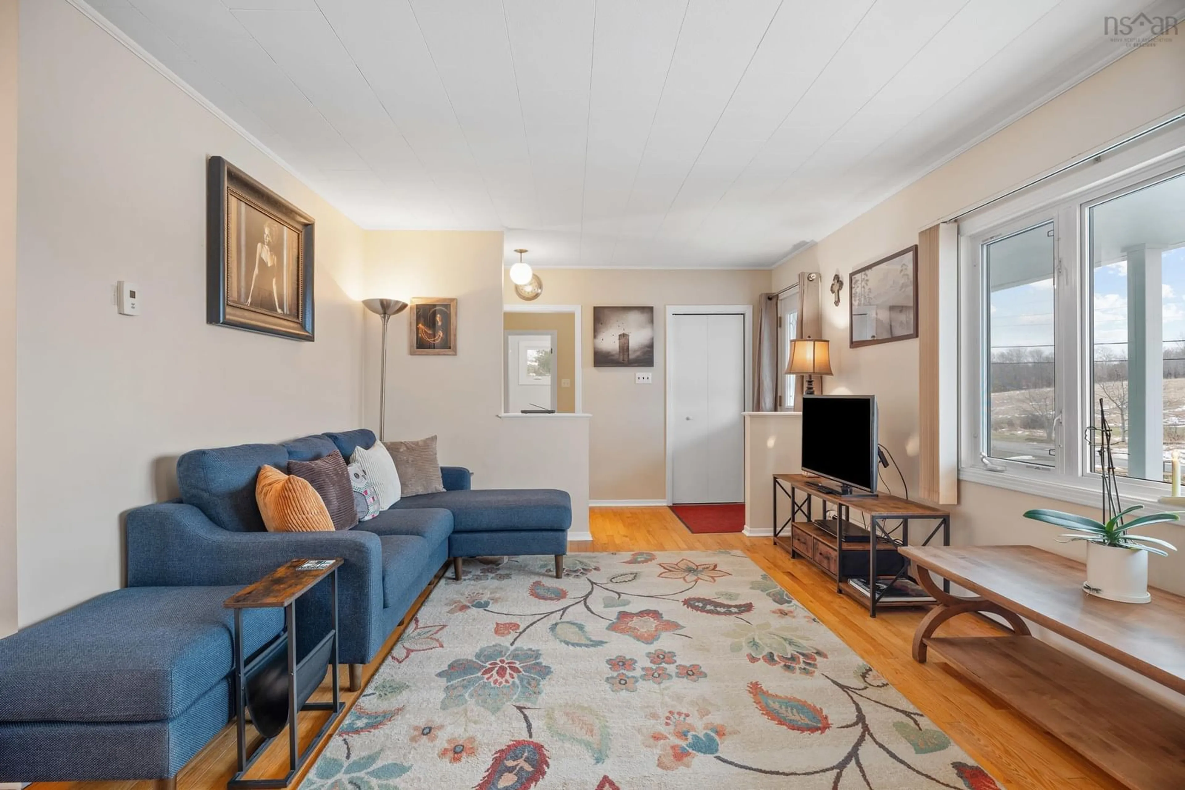 Living room with furniture, unknown for 3189 Clementsvale Rd, Clementsvale Nova Scotia B0S 1G0