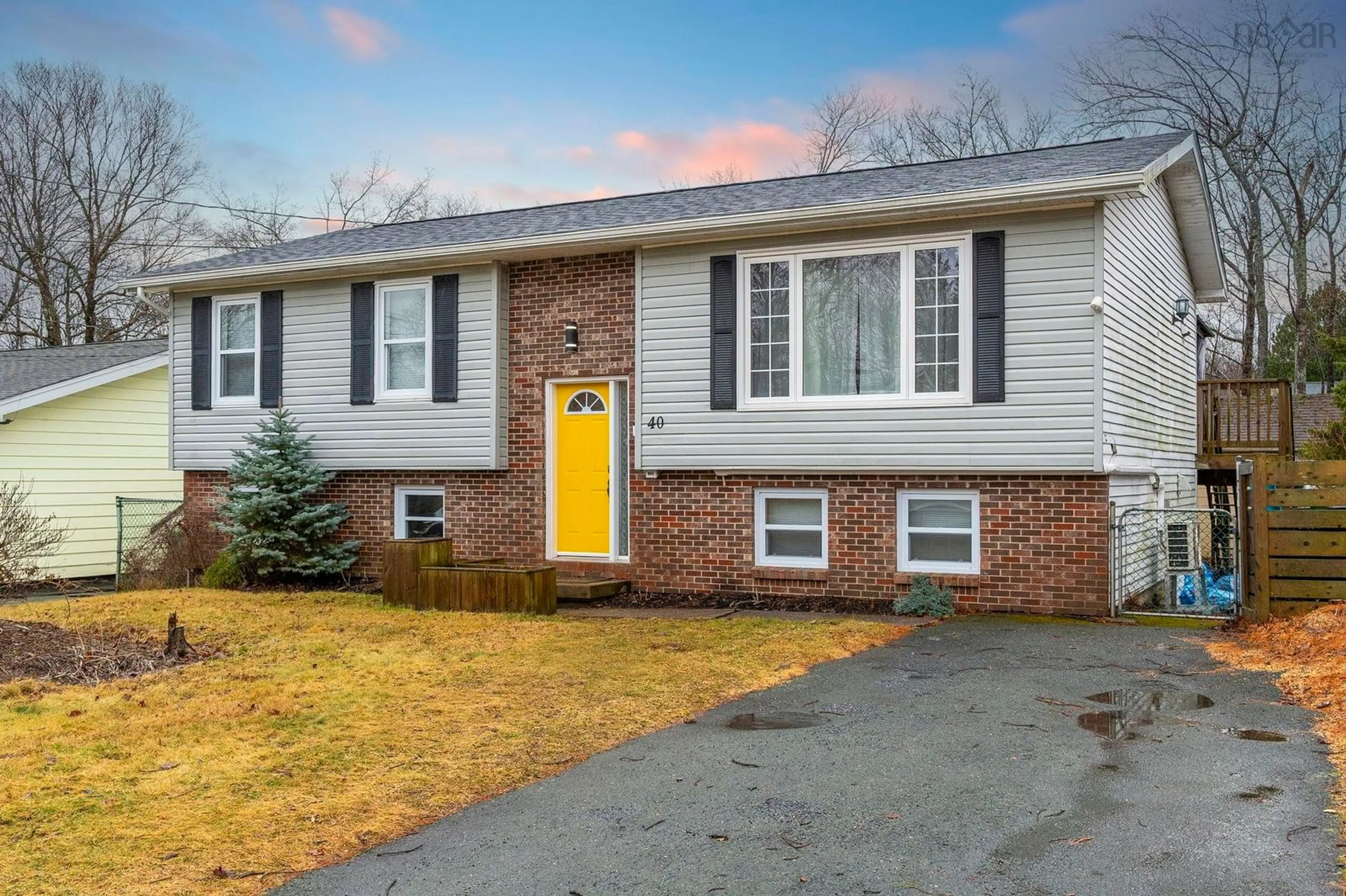 Home with brick exterior material, street for 40 Taranaki Dr, Westphal Nova Scotia B2W 4X7