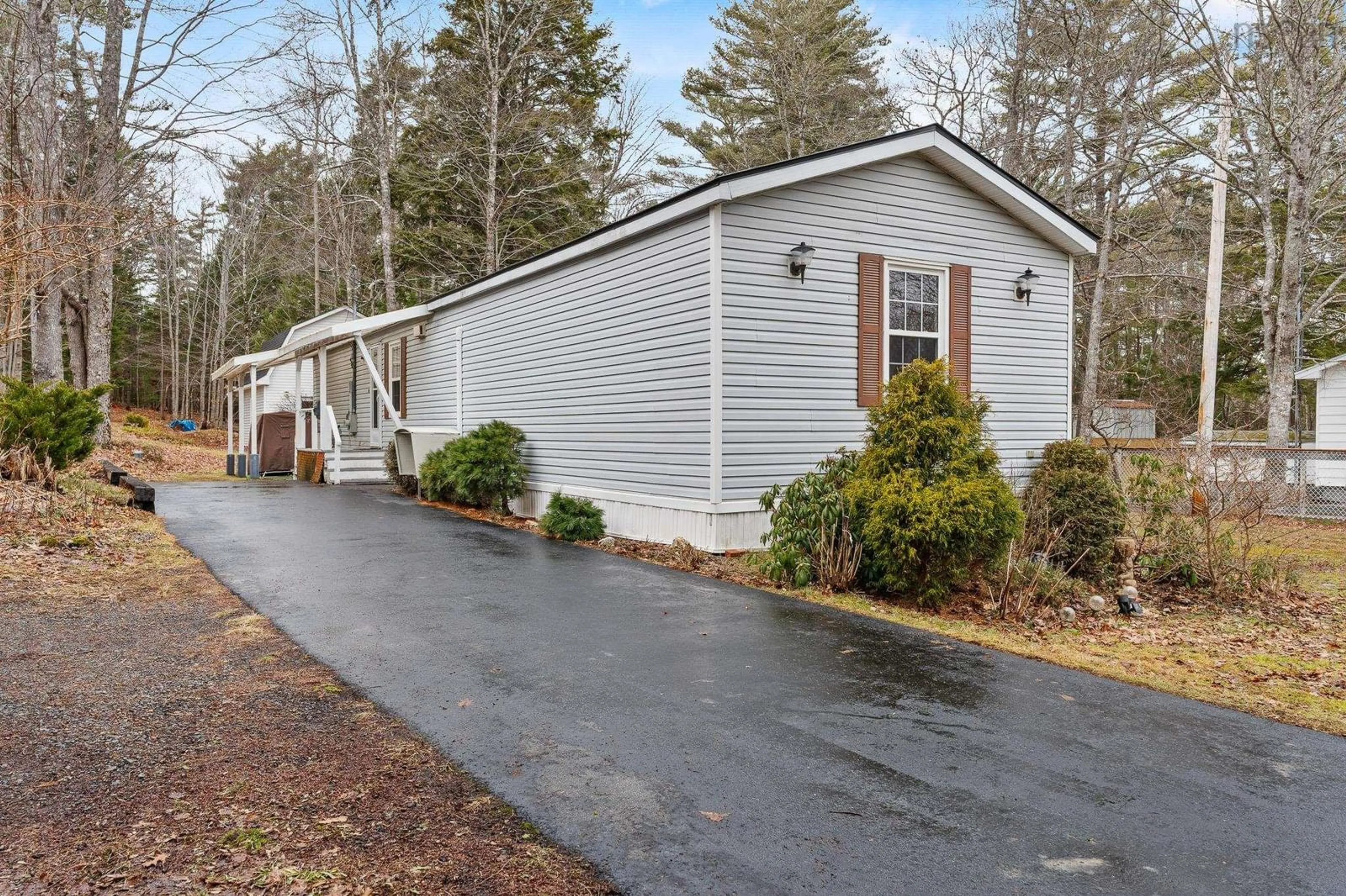 Home with vinyl exterior material, street for 210 Ellershouse Rd, Ellershouse Nova Scotia B0N 1L0