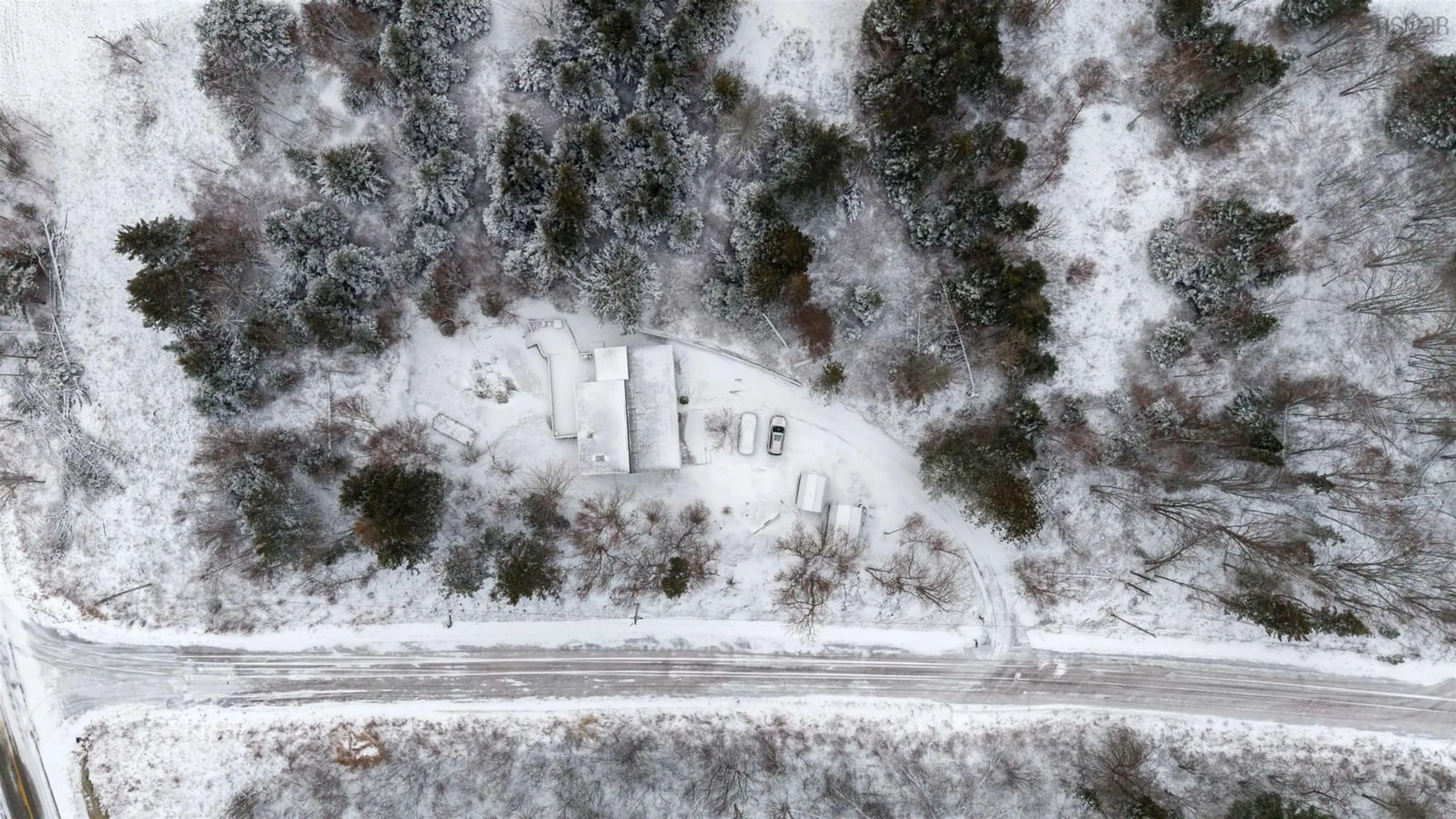 A pic from outside/outdoor area/front of a property/back of a property/a pic from drone, building for 1476 Lakevale Rd, Lakevale Nova Scotia B2G 2L2