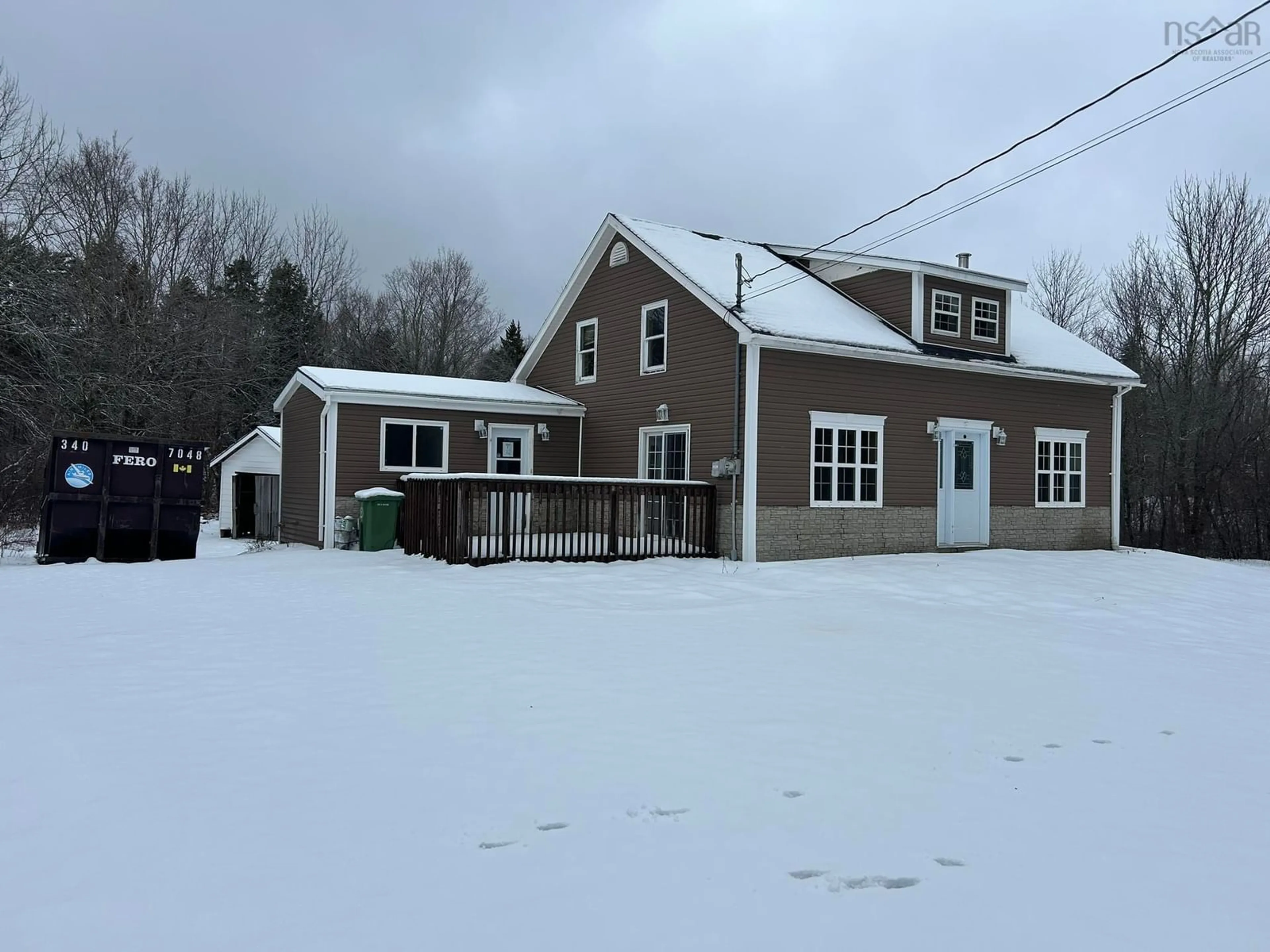 A pic from outside/outdoor area/front of a property/back of a property/a pic from drone, building for 1101 Wyvern Rd, Wyvern Nova Scotia B0M 1E0
