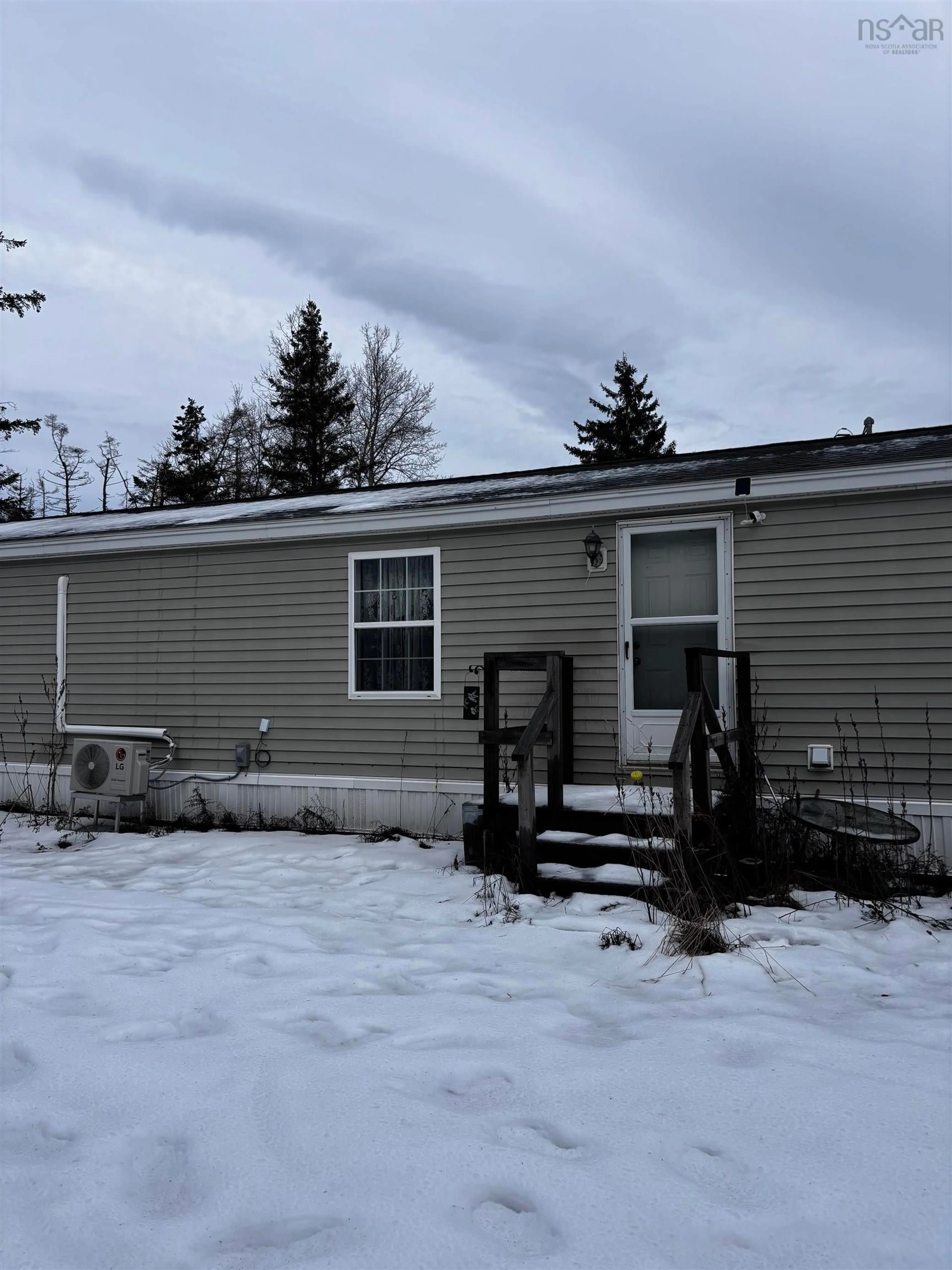 Home with vinyl exterior material, building for 59 Gray Rd, Fox Brook Nova Scotia B0K 2A0