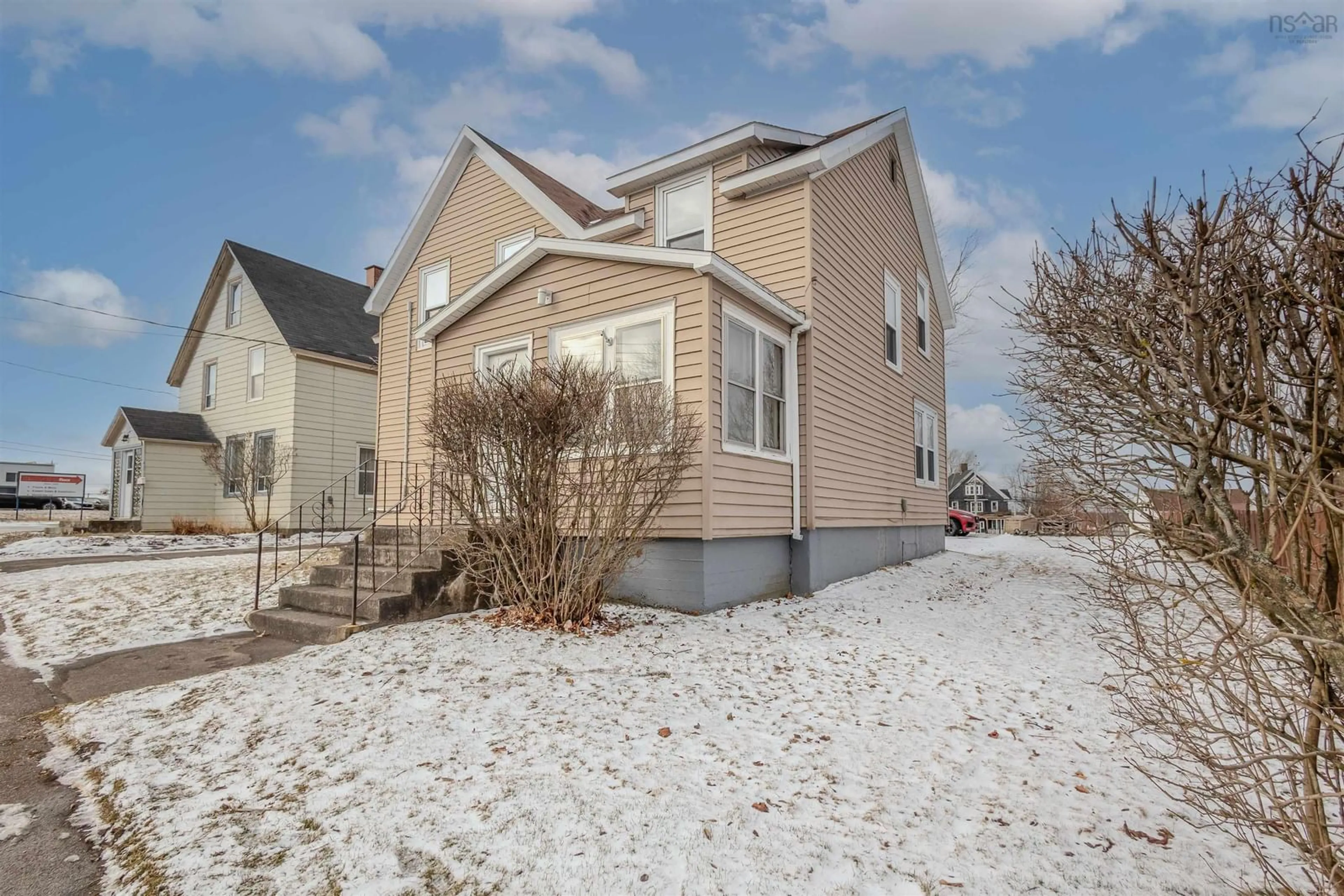 Home with vinyl exterior material, street for 212 Argyle St, Sydney Nova Scotia B1S 2V8