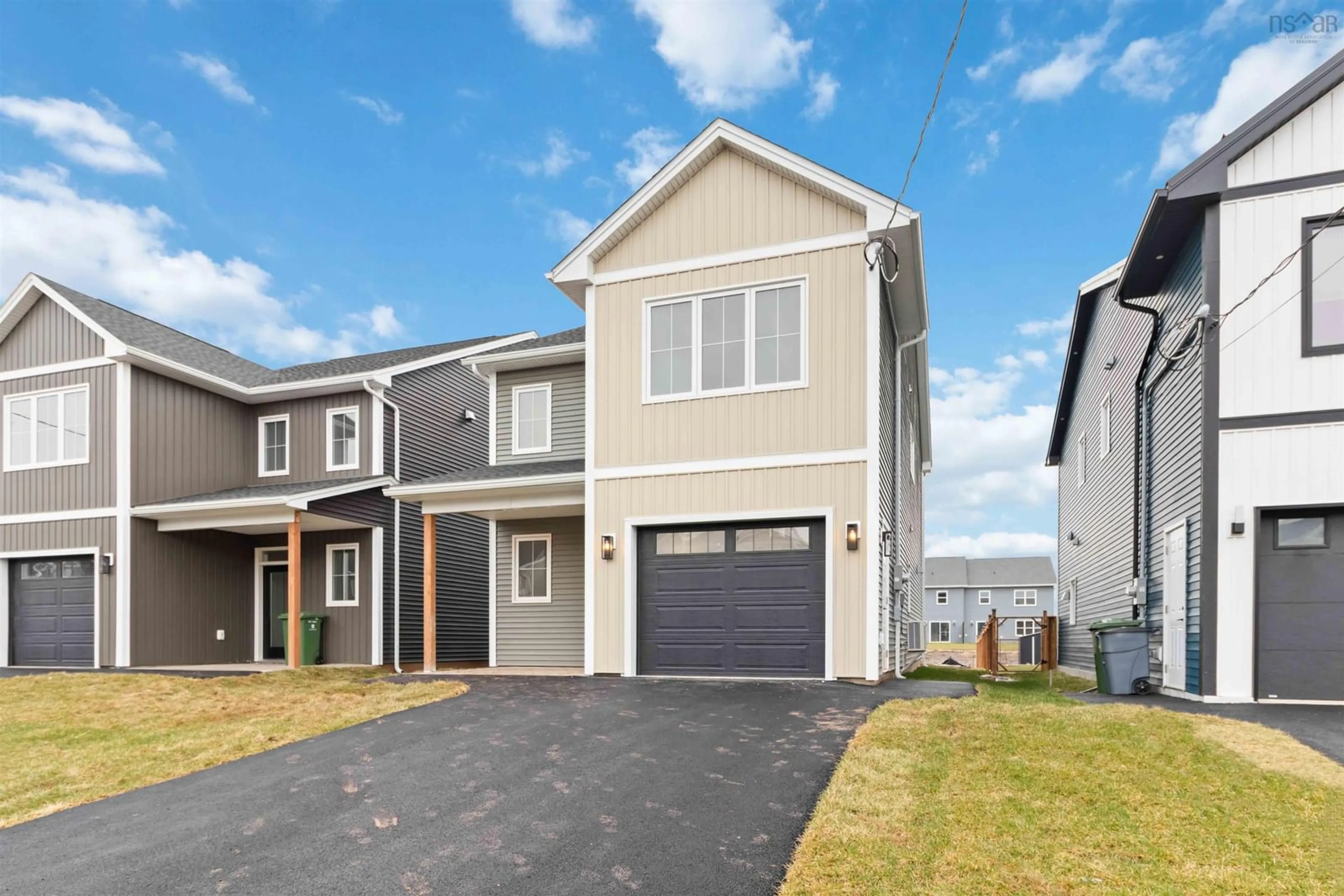 Home with vinyl exterior material, street for 44 Brianna Dr, Lantz Nova Scotia B2S 0K4