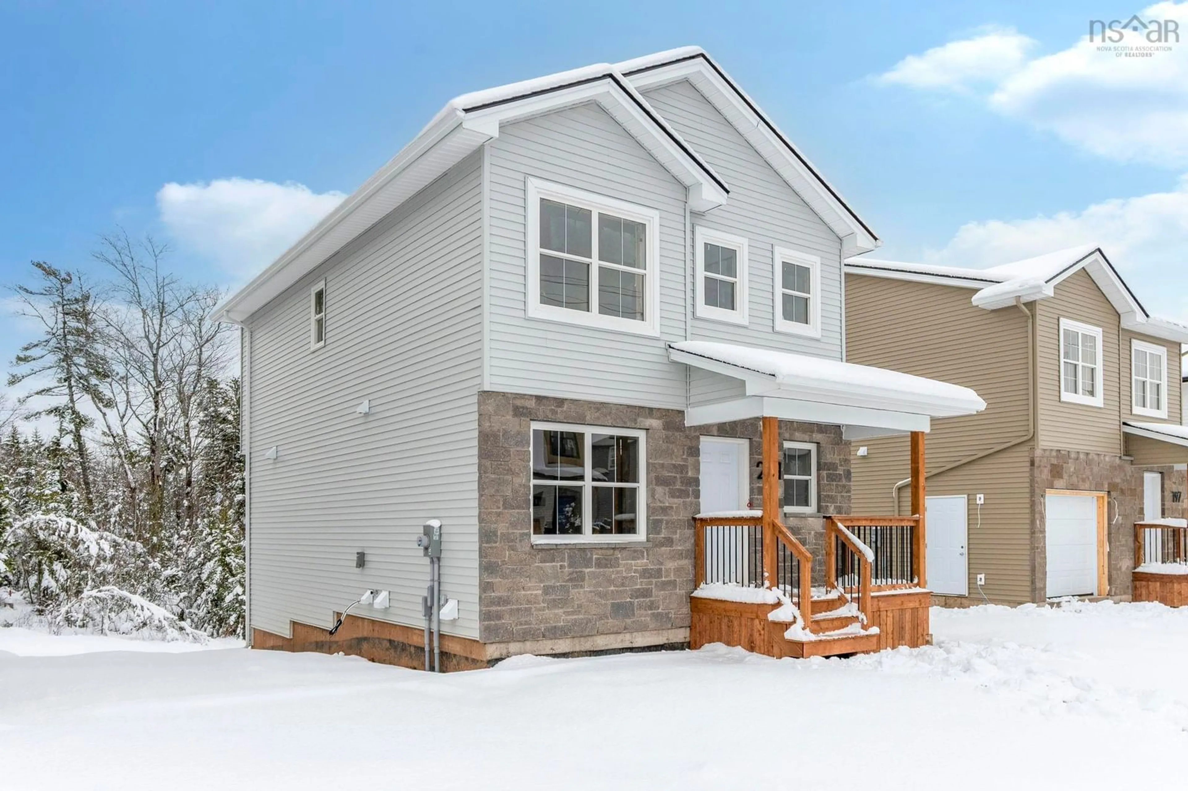 Home with brick exterior material, street for 201 Darner Dr #DA-59, Beaver Bank Nova Scotia B4G 0E8