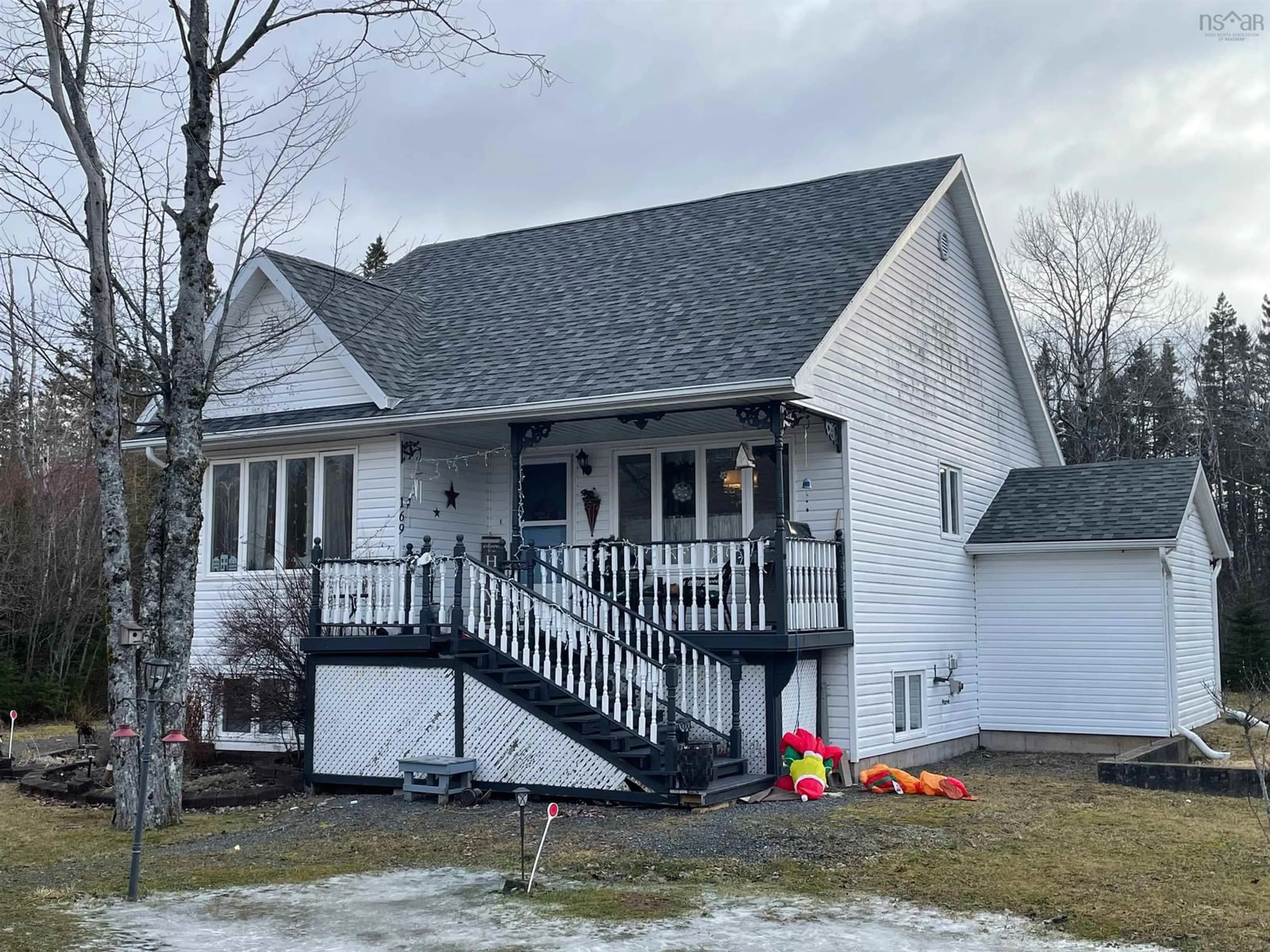Home with vinyl exterior material, street for 169 Fairhaven Drive, Sydney Nova Scotia B1R 1N4