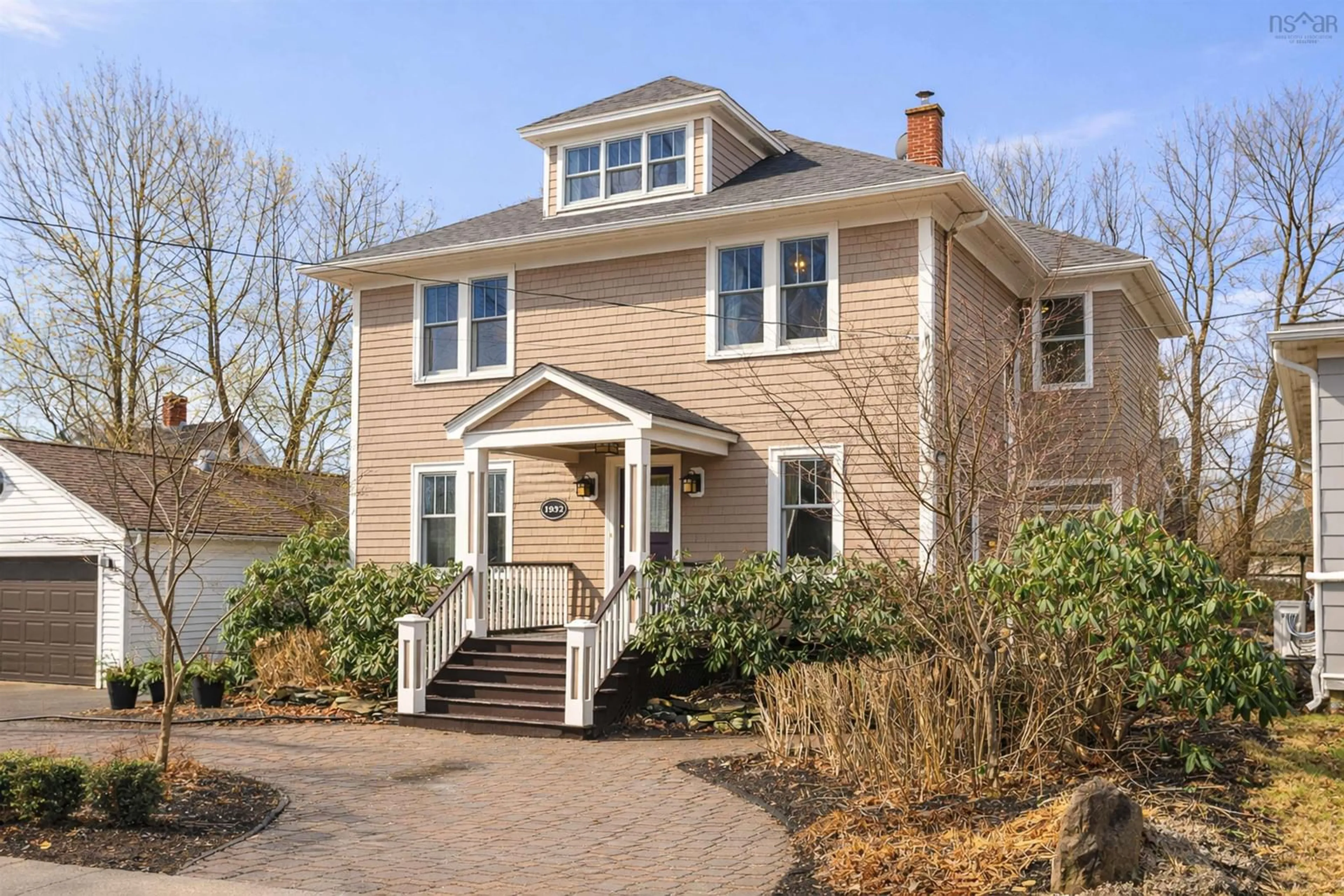 Home with brick exterior material, street for 1932 Rosebank Ave, Halifax Nova Scotia B3H 4C7