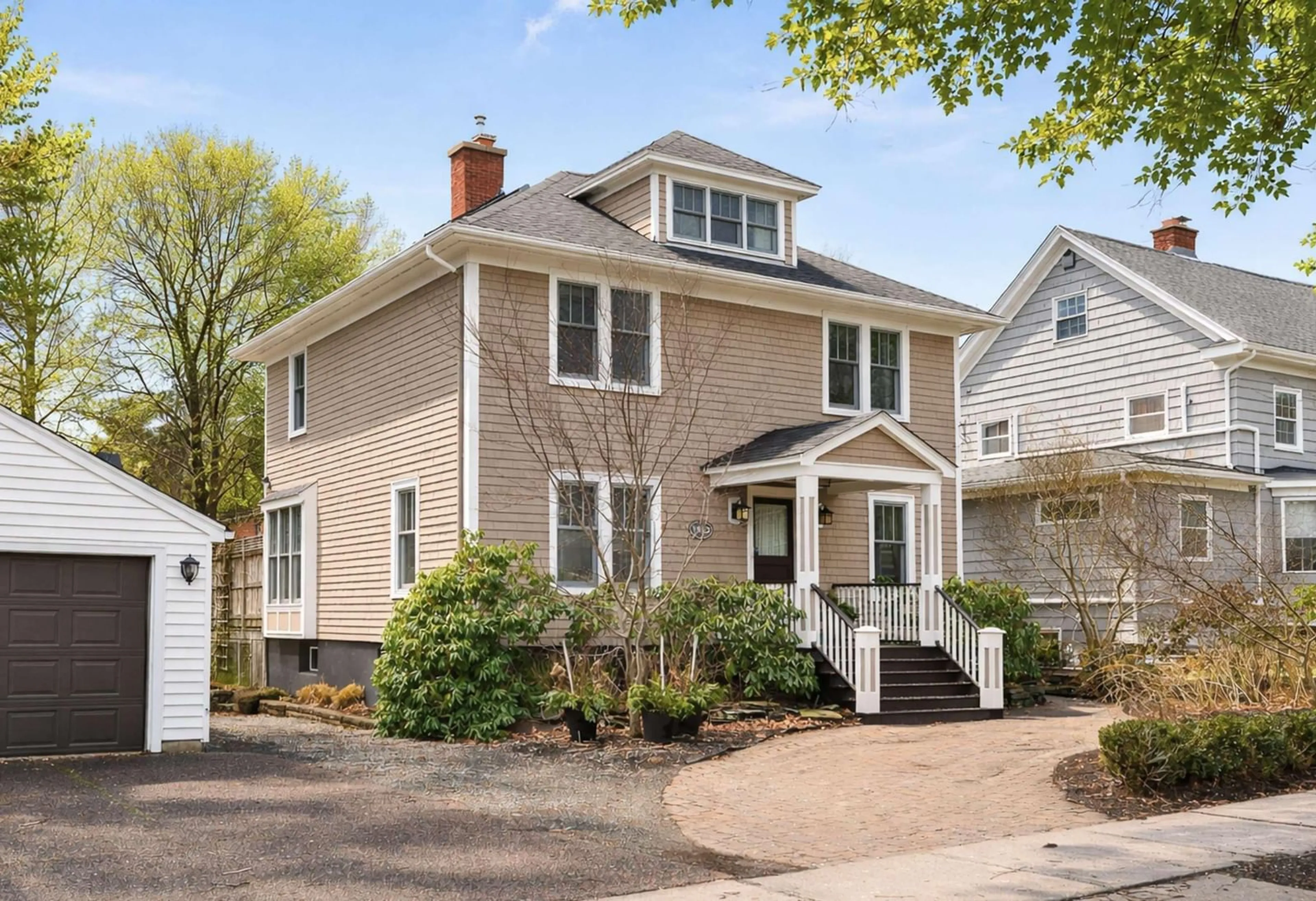 Home with brick exterior material, street for 1932 Rosebank Ave, Halifax Nova Scotia B3H 4C7