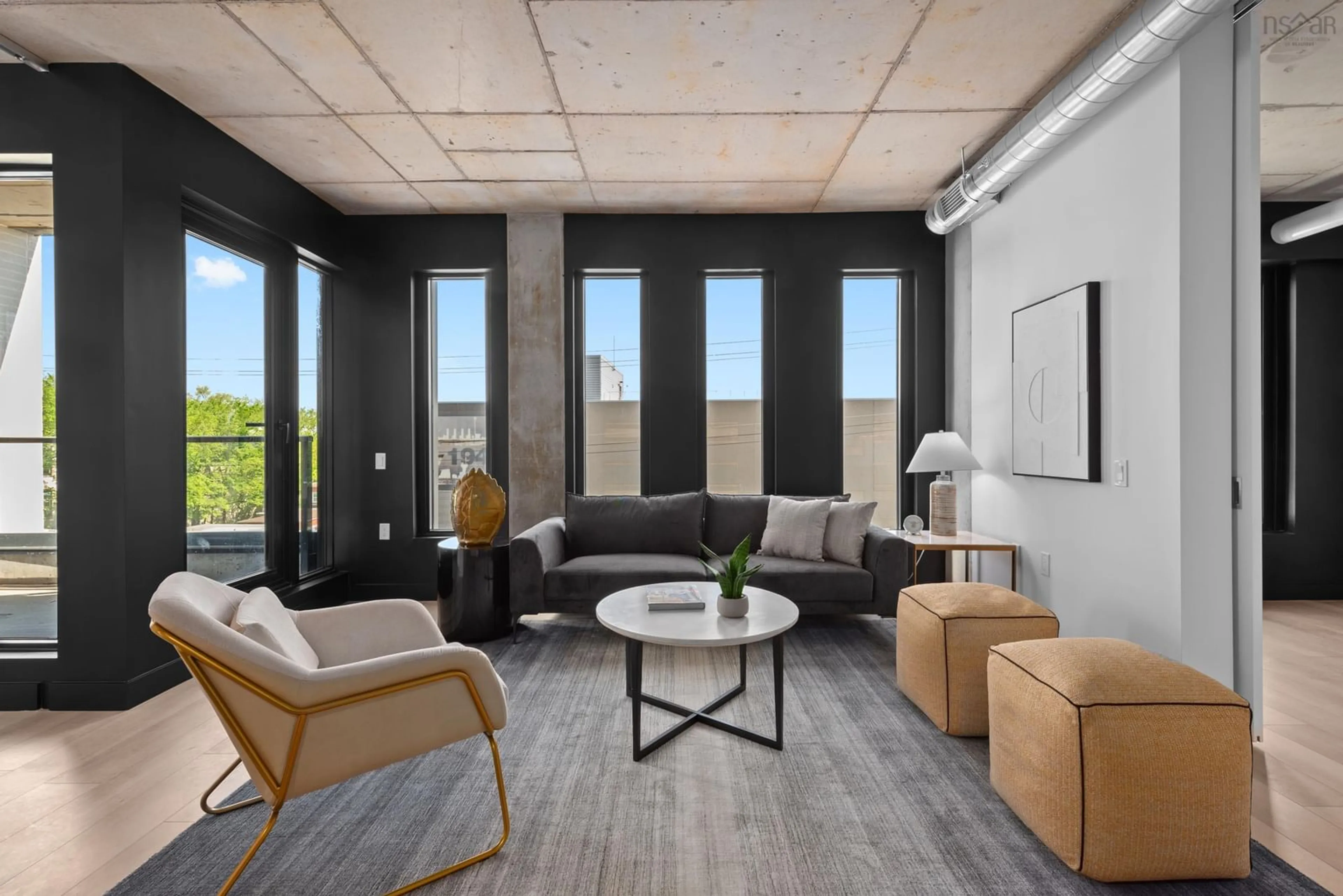 Living room with furniture, unknown for 5511 Bilby St St #310, Halifax Nova Scotia B3K 0M5