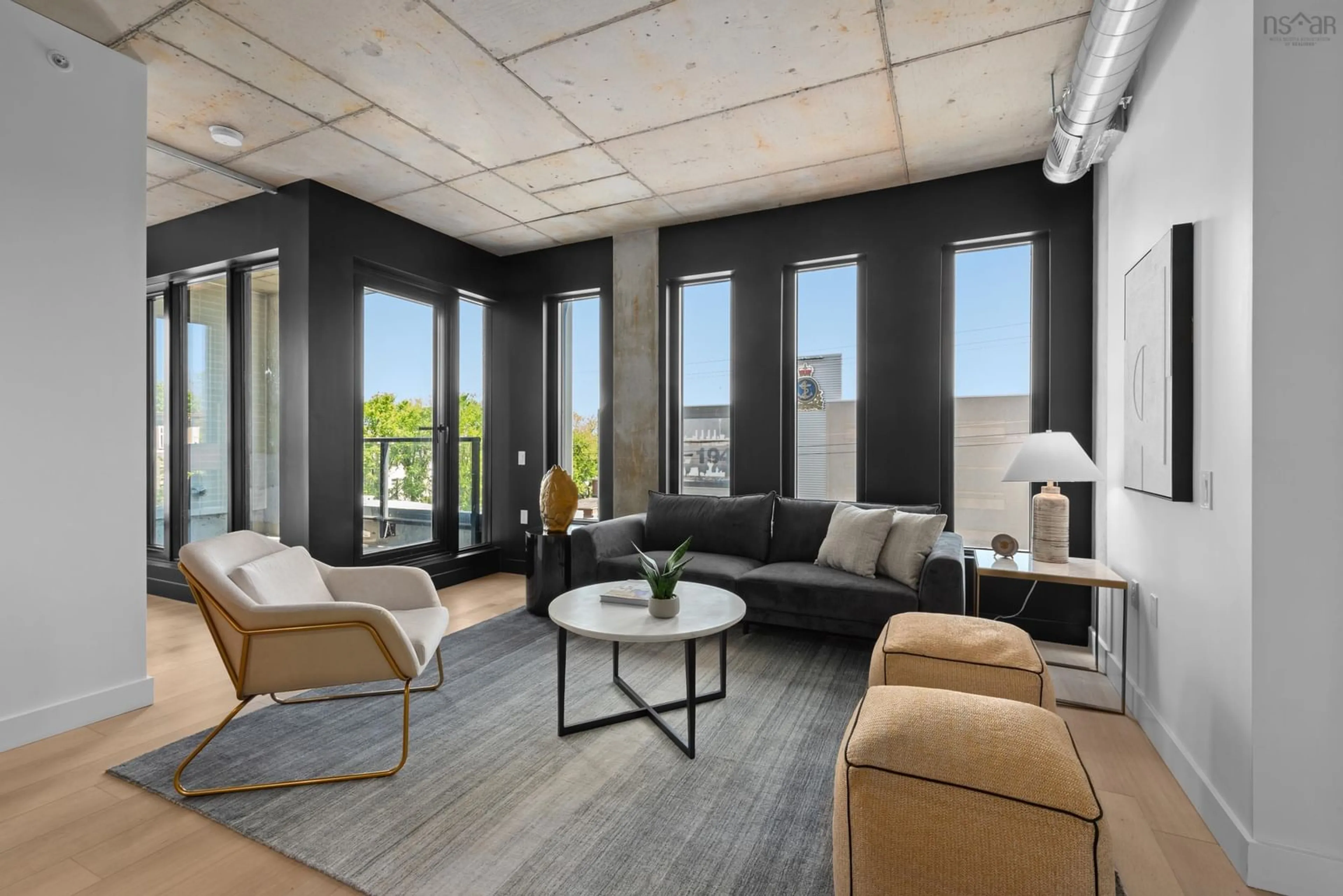 Living room with furniture, unknown for 5511 Bilby St St #310, Halifax Nova Scotia B3K 0M5