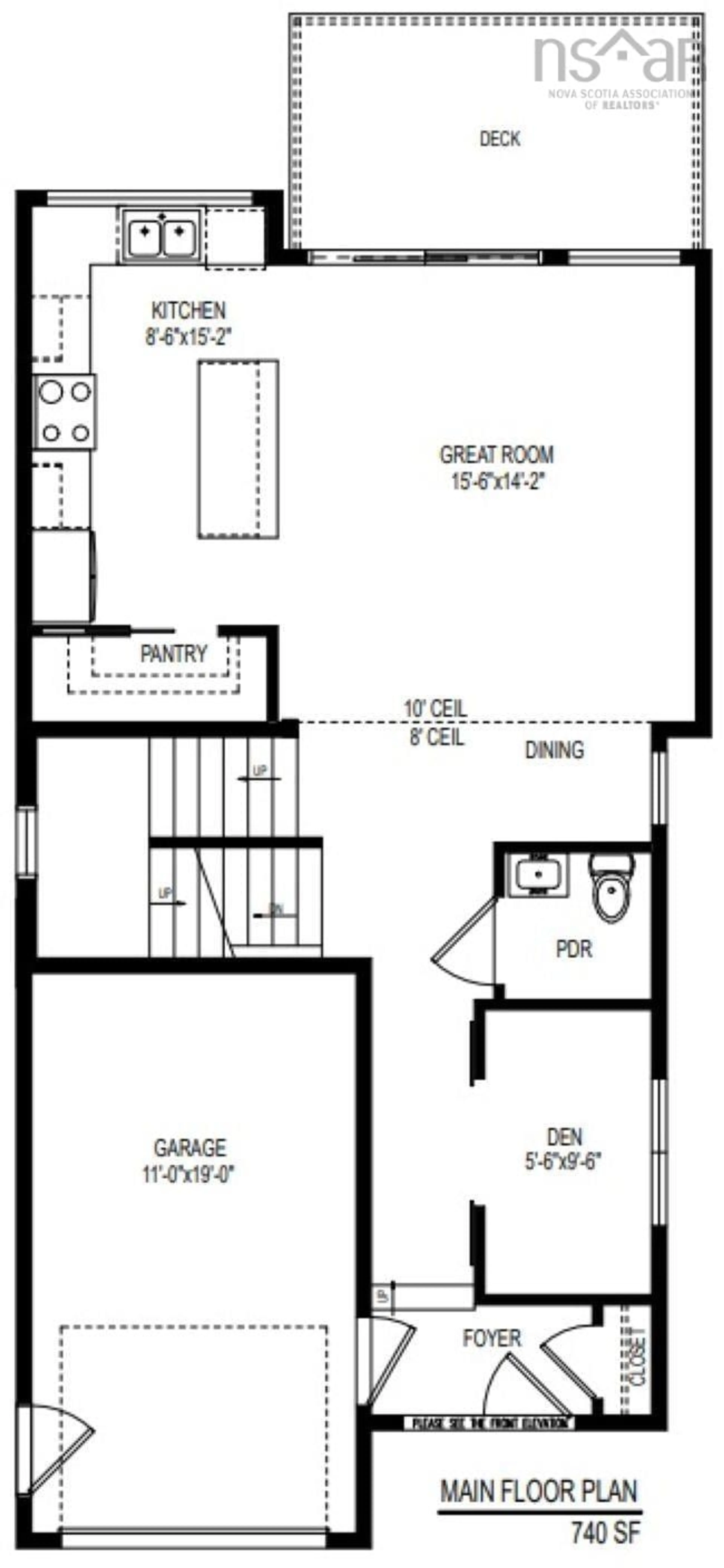 Floor plan for 201 Brunello Blvd #Lot 927, Brunello Estates Nova Scotia B3T 0J3