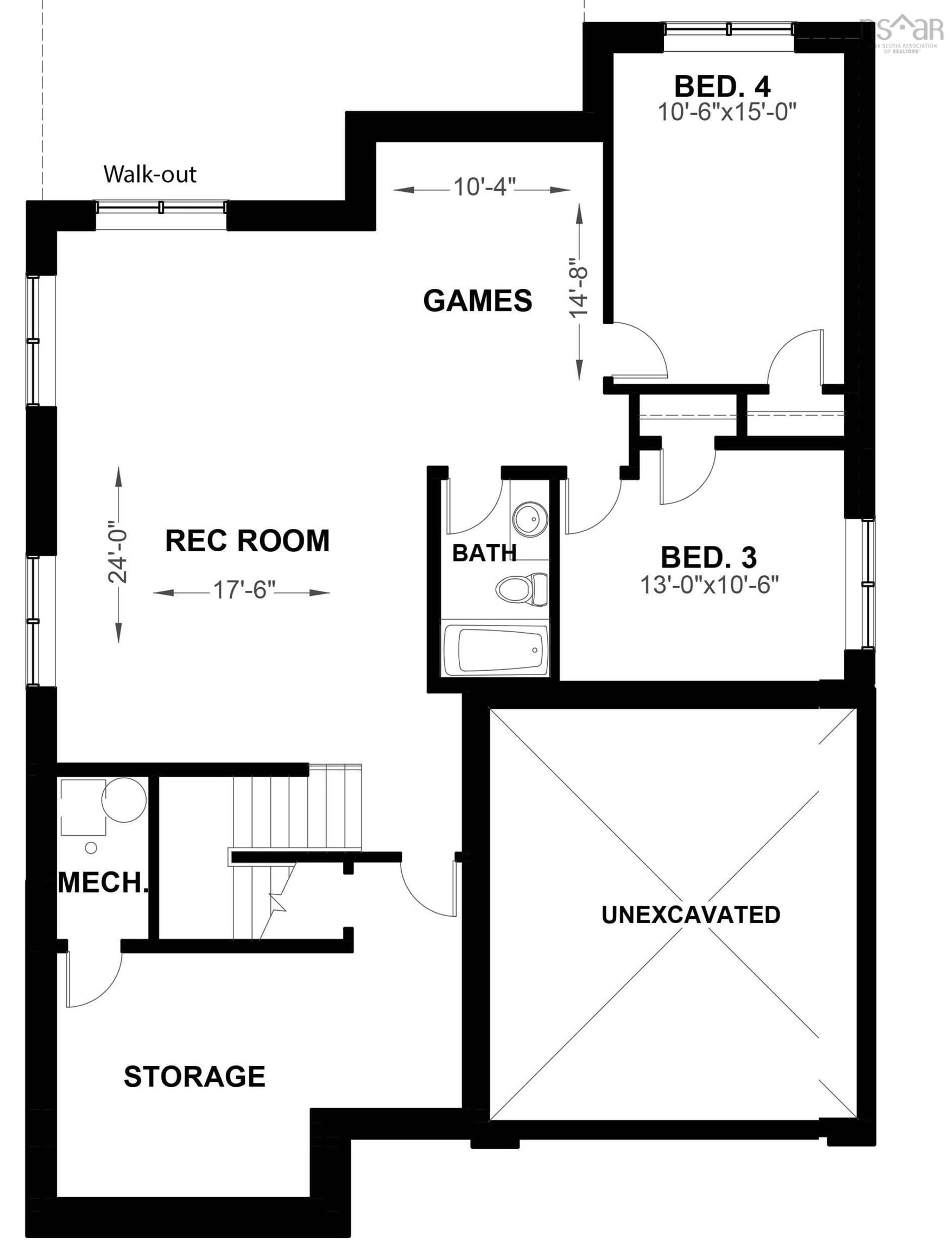 Floor plan for 25 Provence Way #Lot BB811, Brunello Estates Nova Scotia B3T 0N8