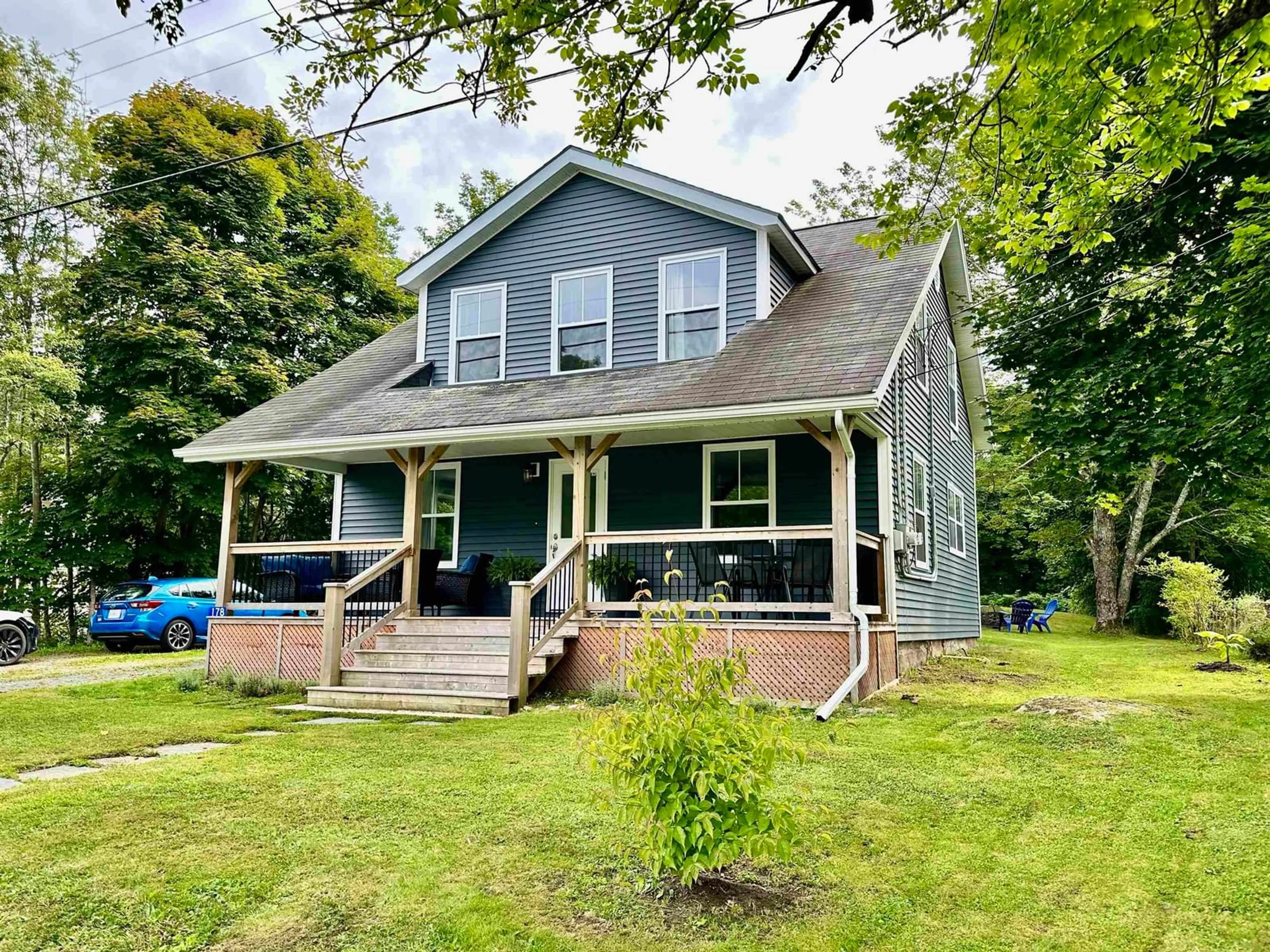 A pic from outside/outdoor area/front of a property/back of a property/a pic from drone, street for 178 Shore Rd, Mersey Point Nova Scotia B0T 1K0