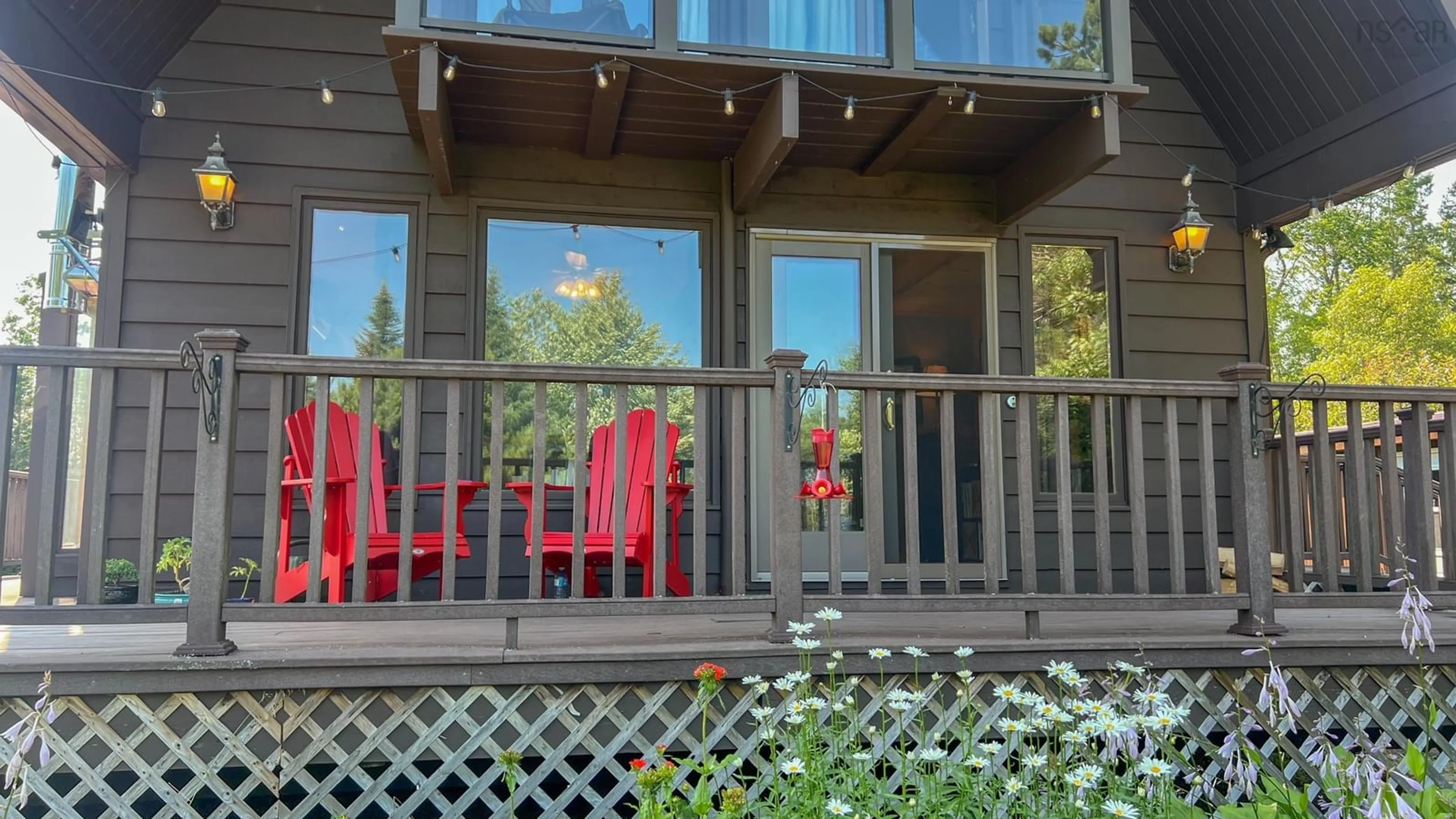 Patio, water/lake/river/ocean view for 907 Crowes Mills Rd, Crowes Mills Nova Scotia B0M 1C0