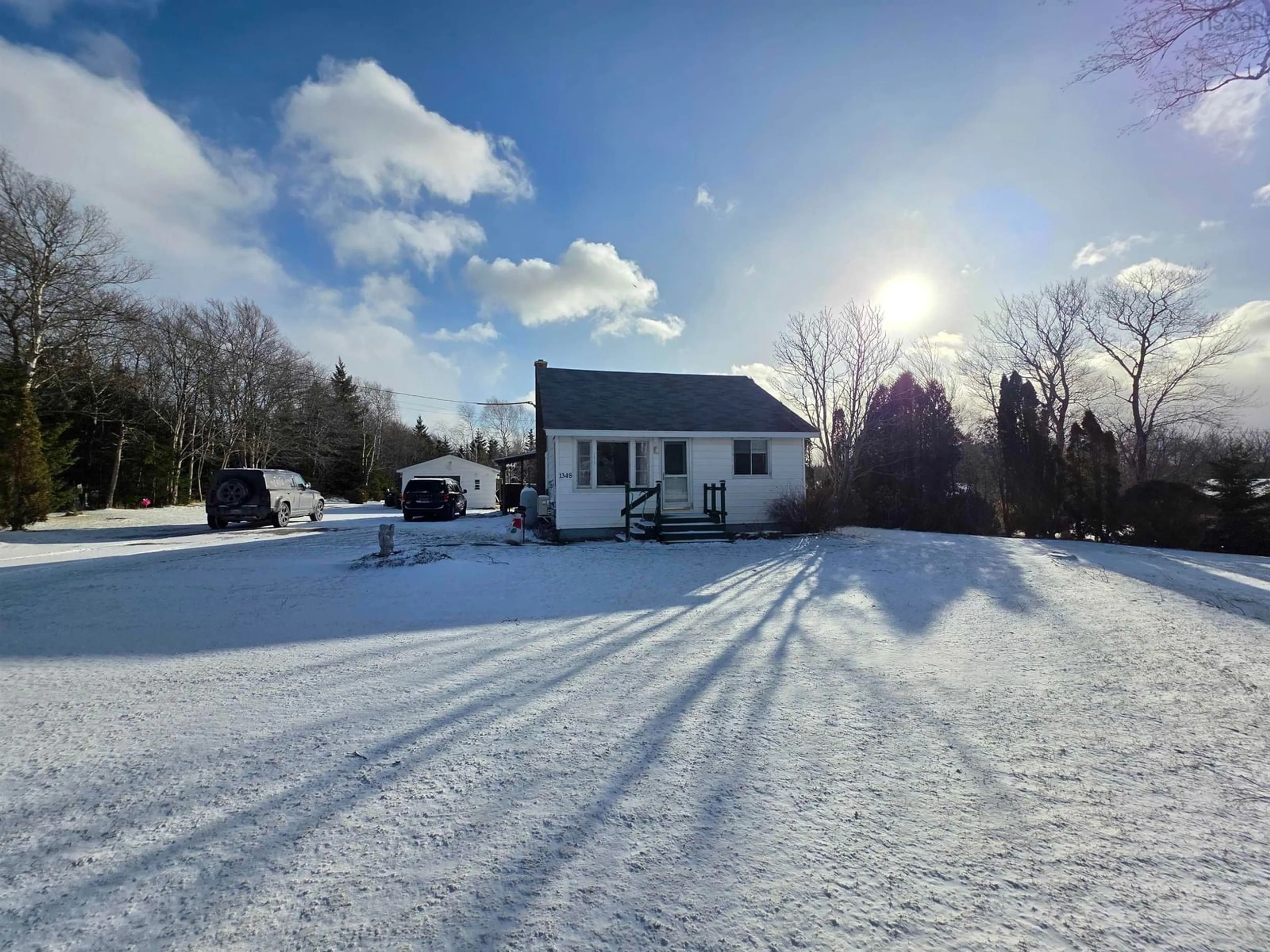 A pic from outside/outdoor area/front of a property/back of a property/a pic from drone, street for 1348 Grand Lake Rd, Grand Lake Nova Scotia B1M 1A1