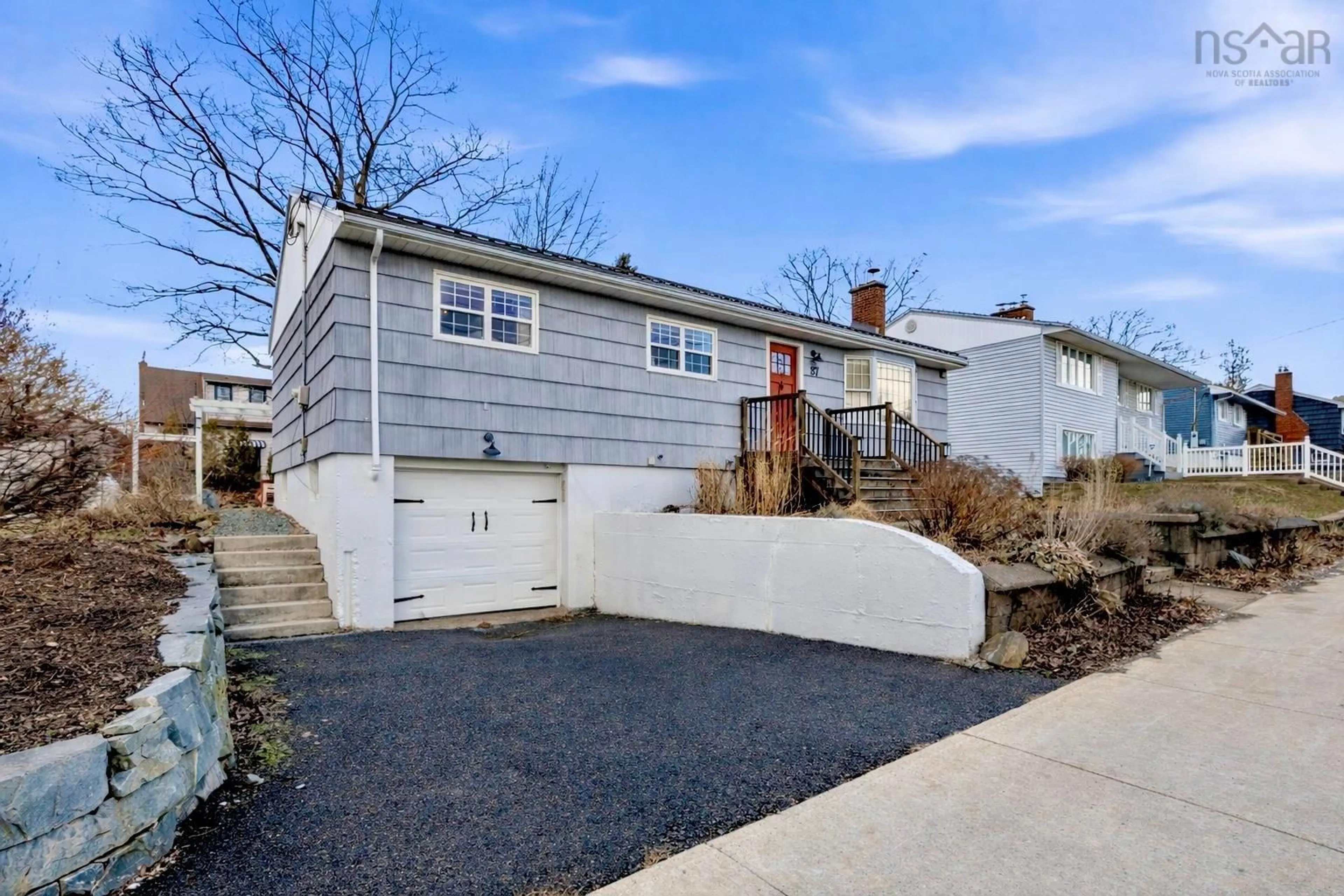 Home with vinyl exterior material, street for 87 Symonds St, Dartmouth Nova Scotia B3A 3M1