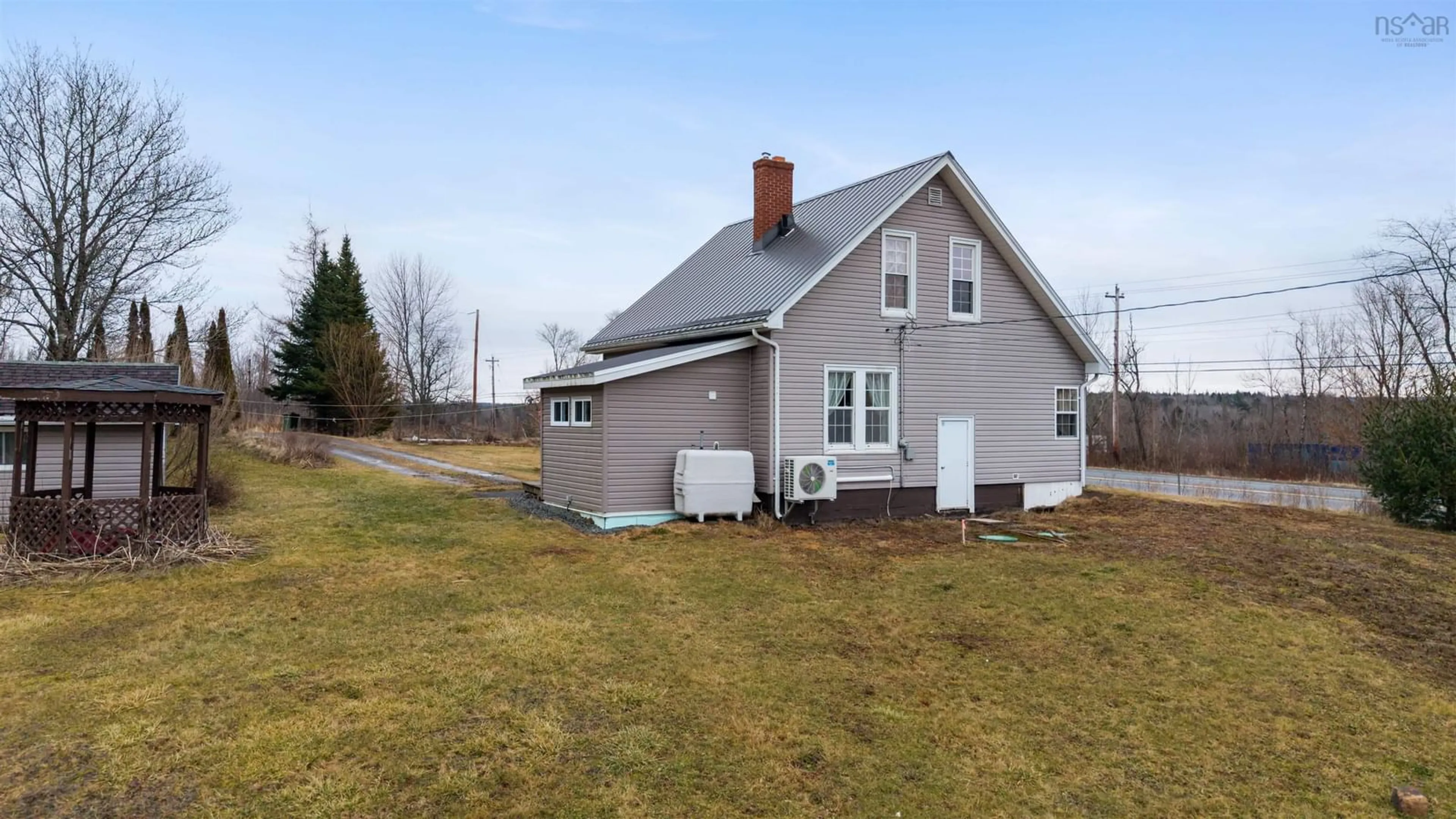 A pic from outside/outdoor area/front of a property/back of a property/a pic from drone, building for 3 Branch Rd, Elmsvale Nova Scotia B0N 1X0