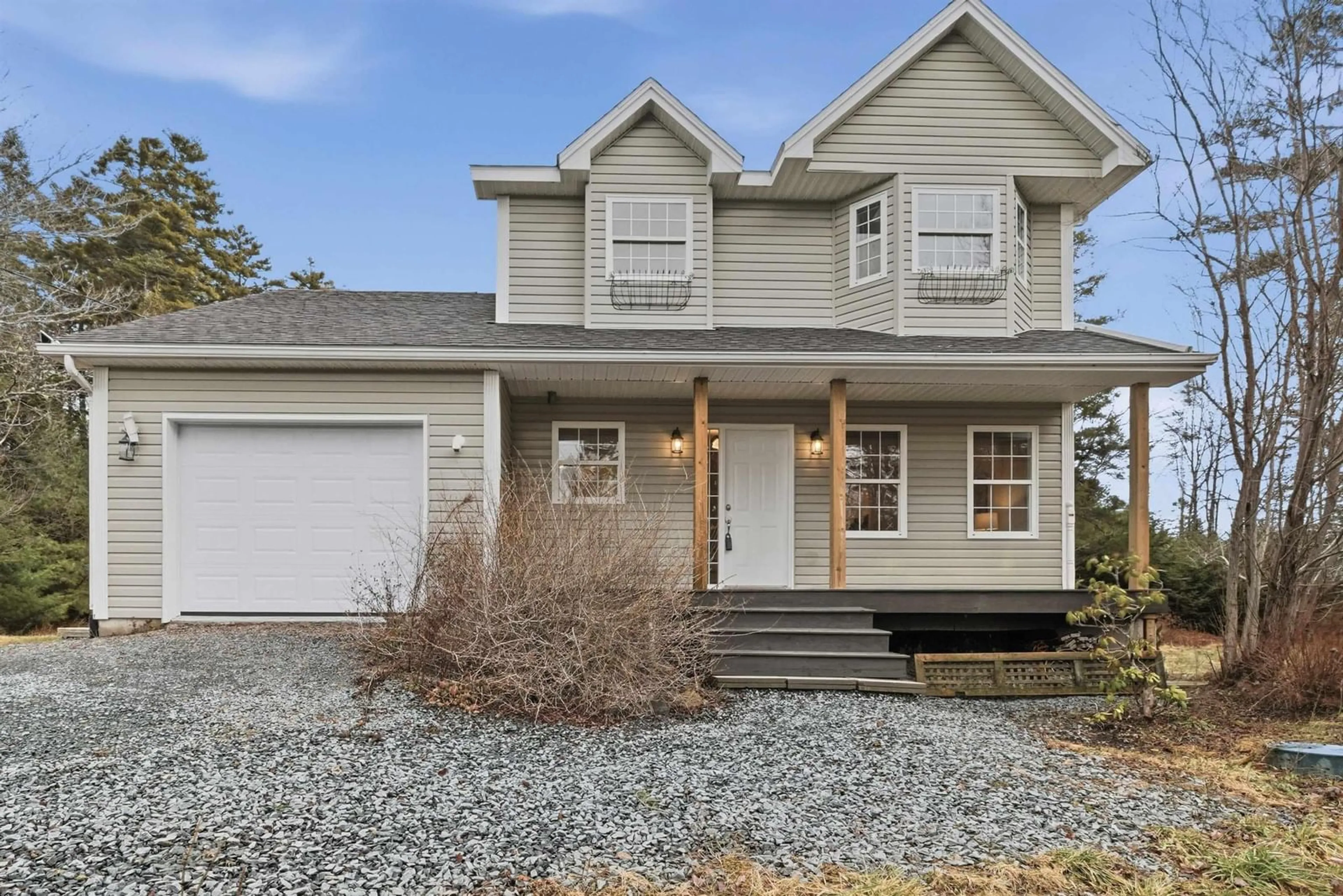 Home with vinyl exterior material, street for 66 Virginia Dr, Kingswood Nova Scotia B4B 1S5