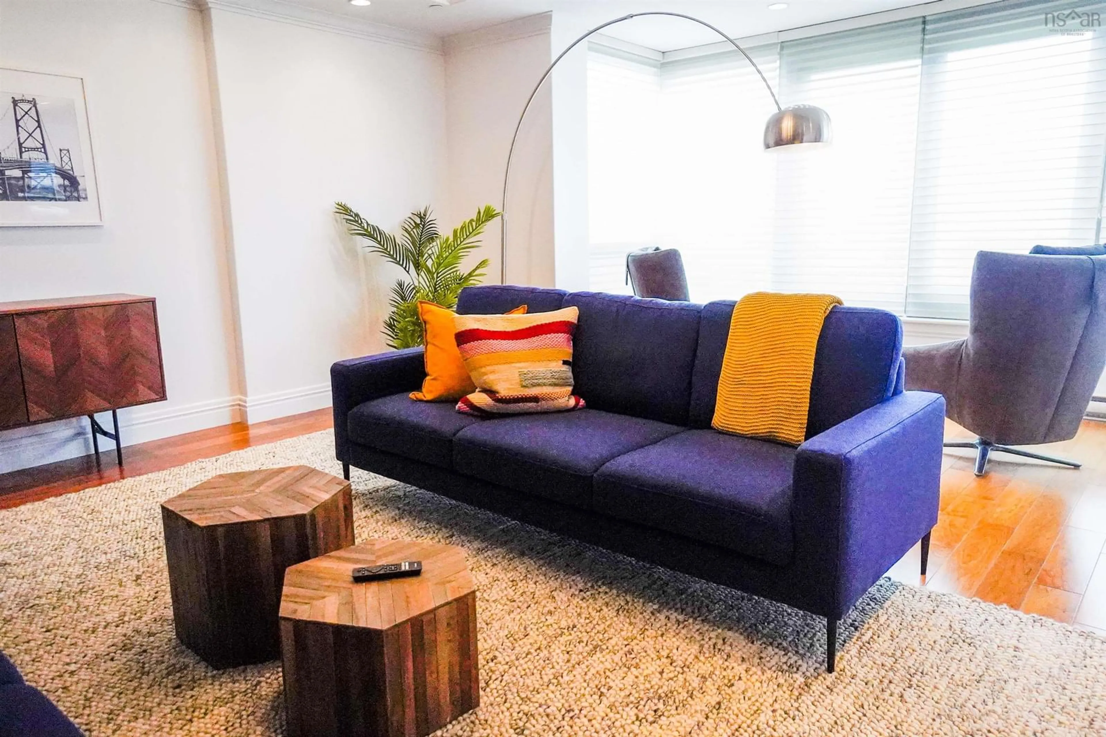 Living room with furniture, unknown for 1445 South Park St #1002, Halifax Nova Scotia B3J 0B6