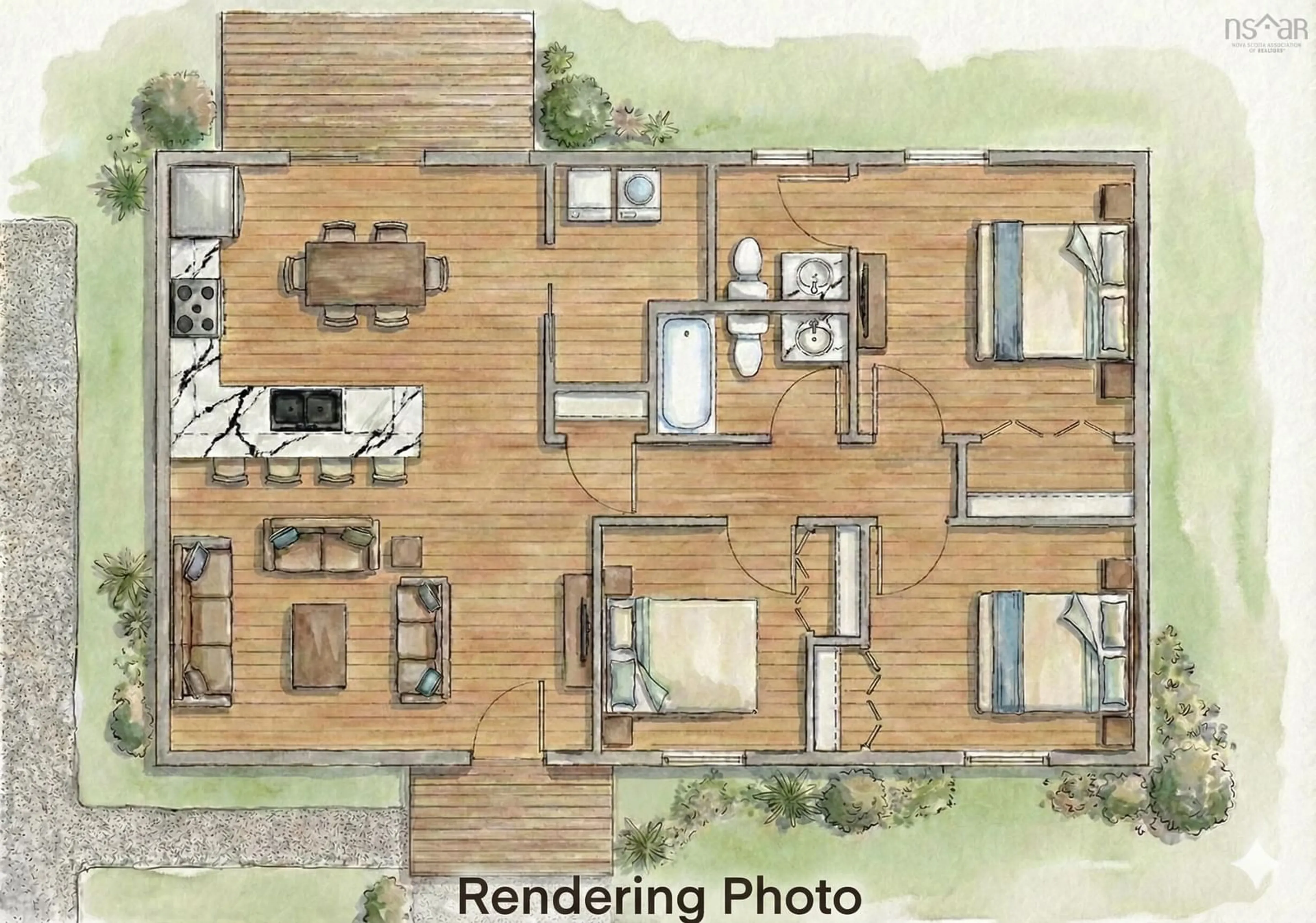 Floor plan for 27 Vendora Dr, Nictaux Nova Scotia B0S 1P0