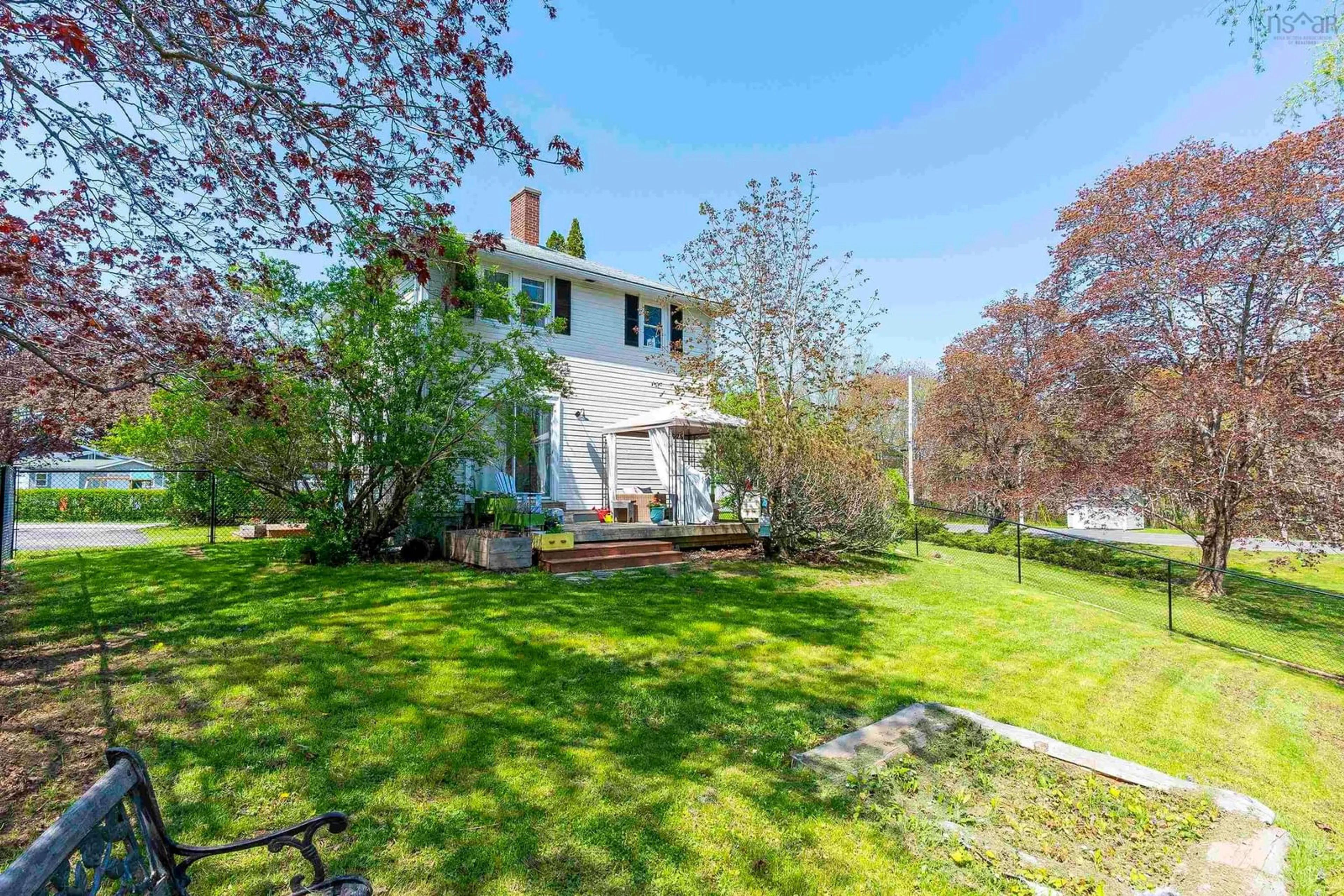 A pic from outside/outdoor area/front of a property/back of a property/a pic from drone, unknown for 3 Reagh Ave, Middleton Nova Scotia B0S 1P0