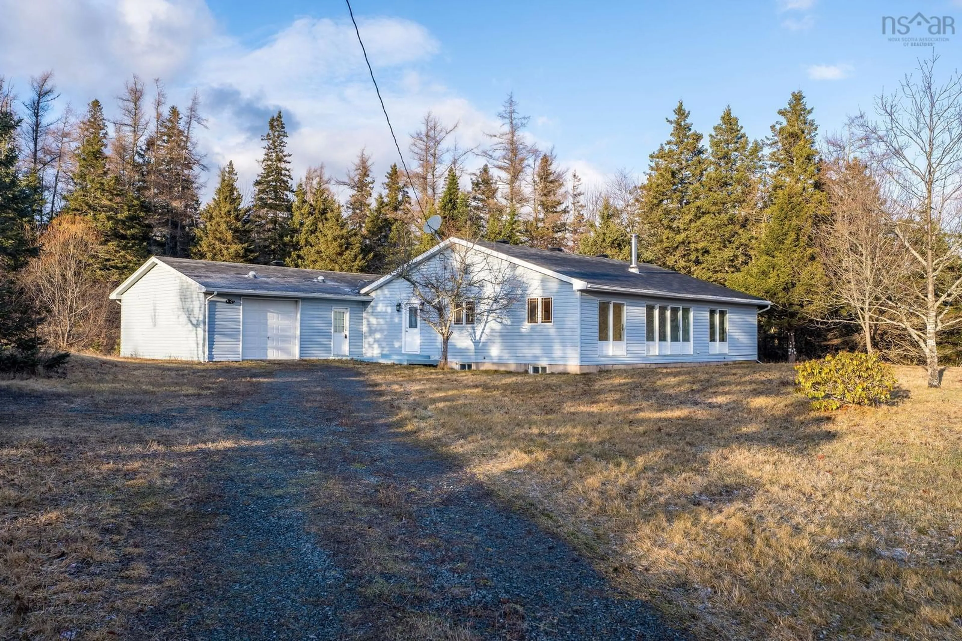 A pic from outside/outdoor area/front of a property/back of a property/a pic from drone, building for 9676 Highway 224, Greenwood Nova Scotia B0N 1X0