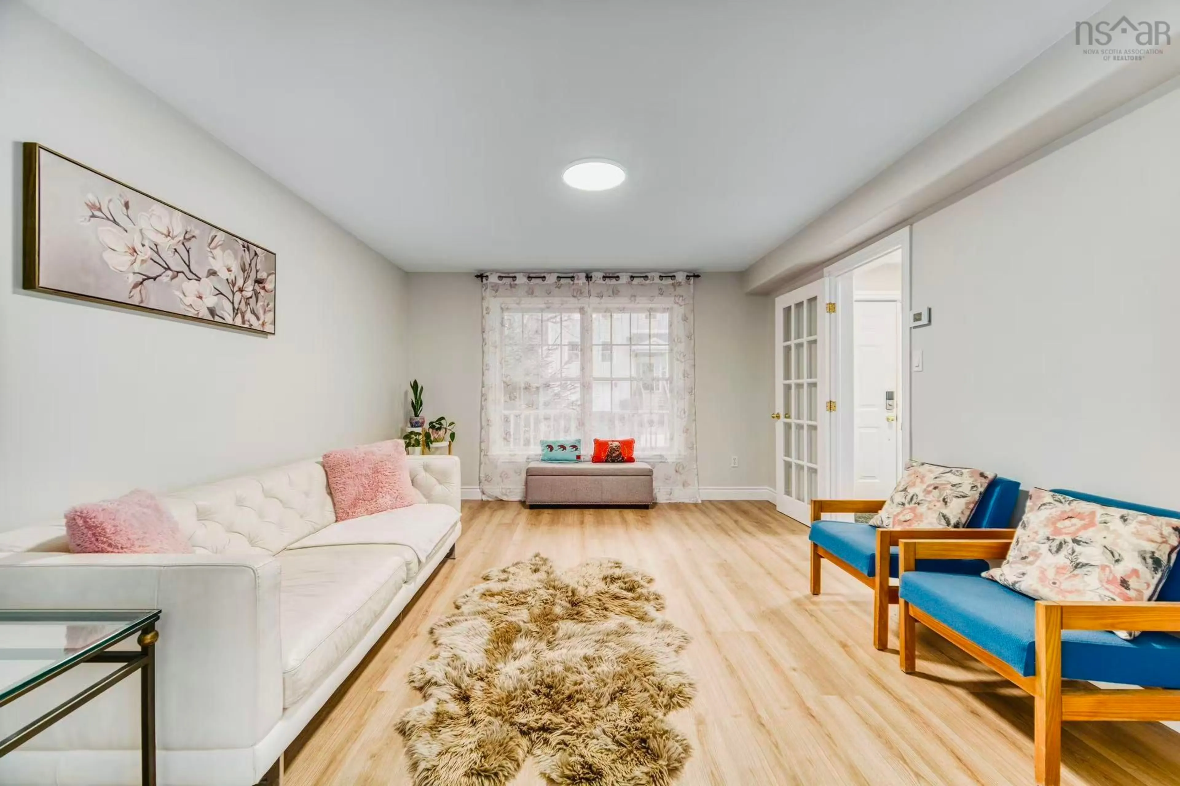 Living room with furniture, unknown for 47 Nottingham St, Bedford Nova Scotia B4A 3A8