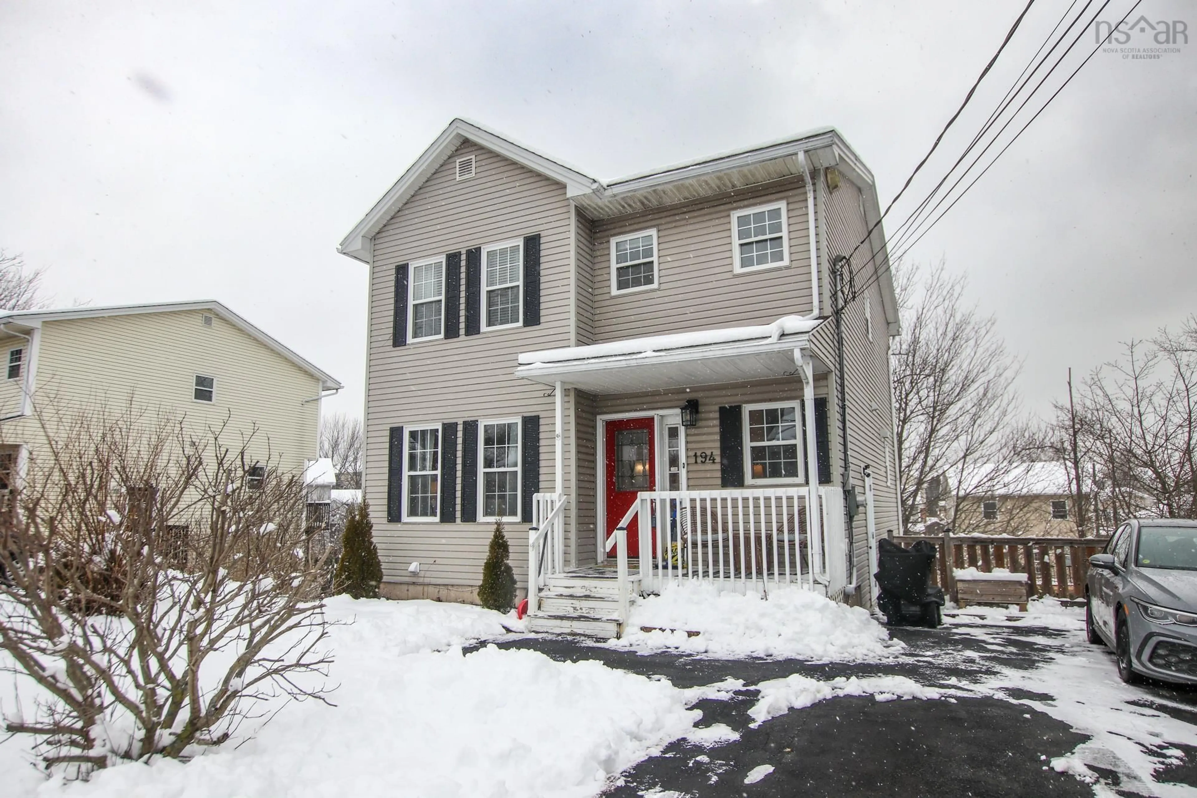 Home with vinyl exterior material, street for 194 Auburn Dr, Dartmouth Nova Scotia B2W 6G2