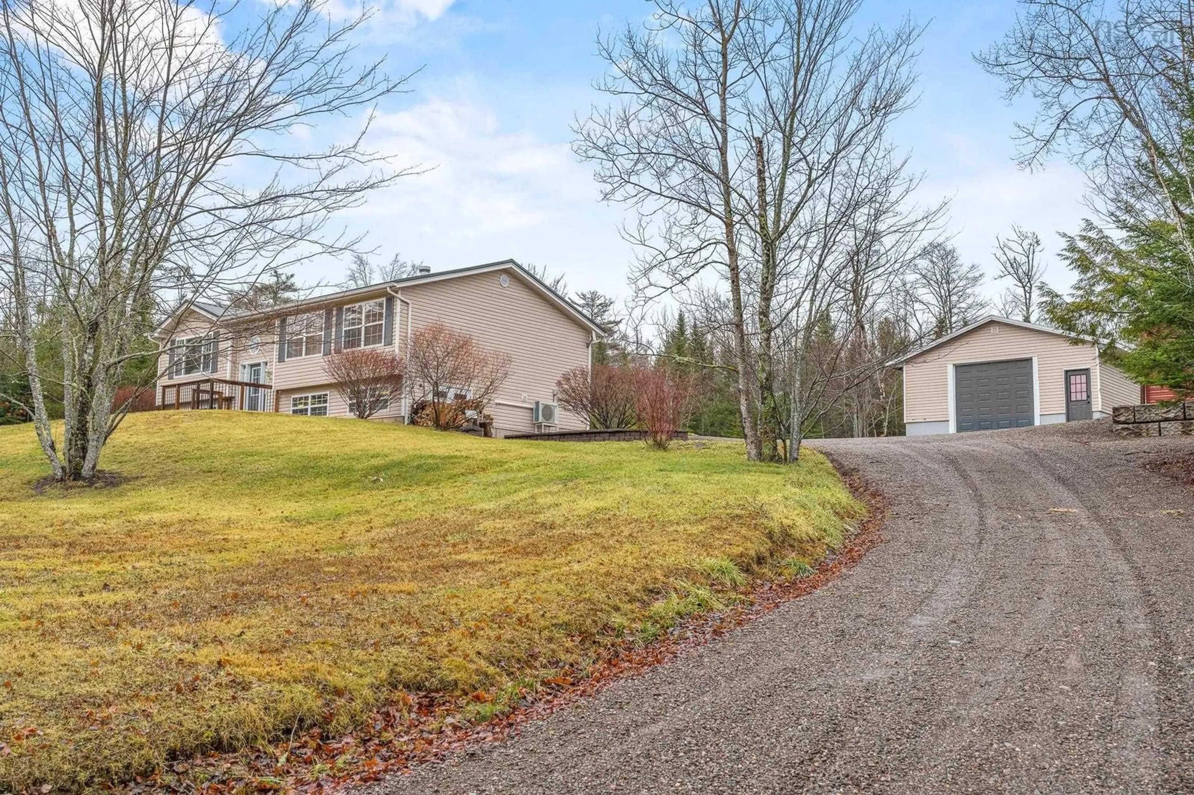 A pic from outside/outdoor area/front of a property/back of a property/a pic from drone, unknown for 2244 Coldstream Rd, West St. Andrews Nova Scotia B0N 2J0