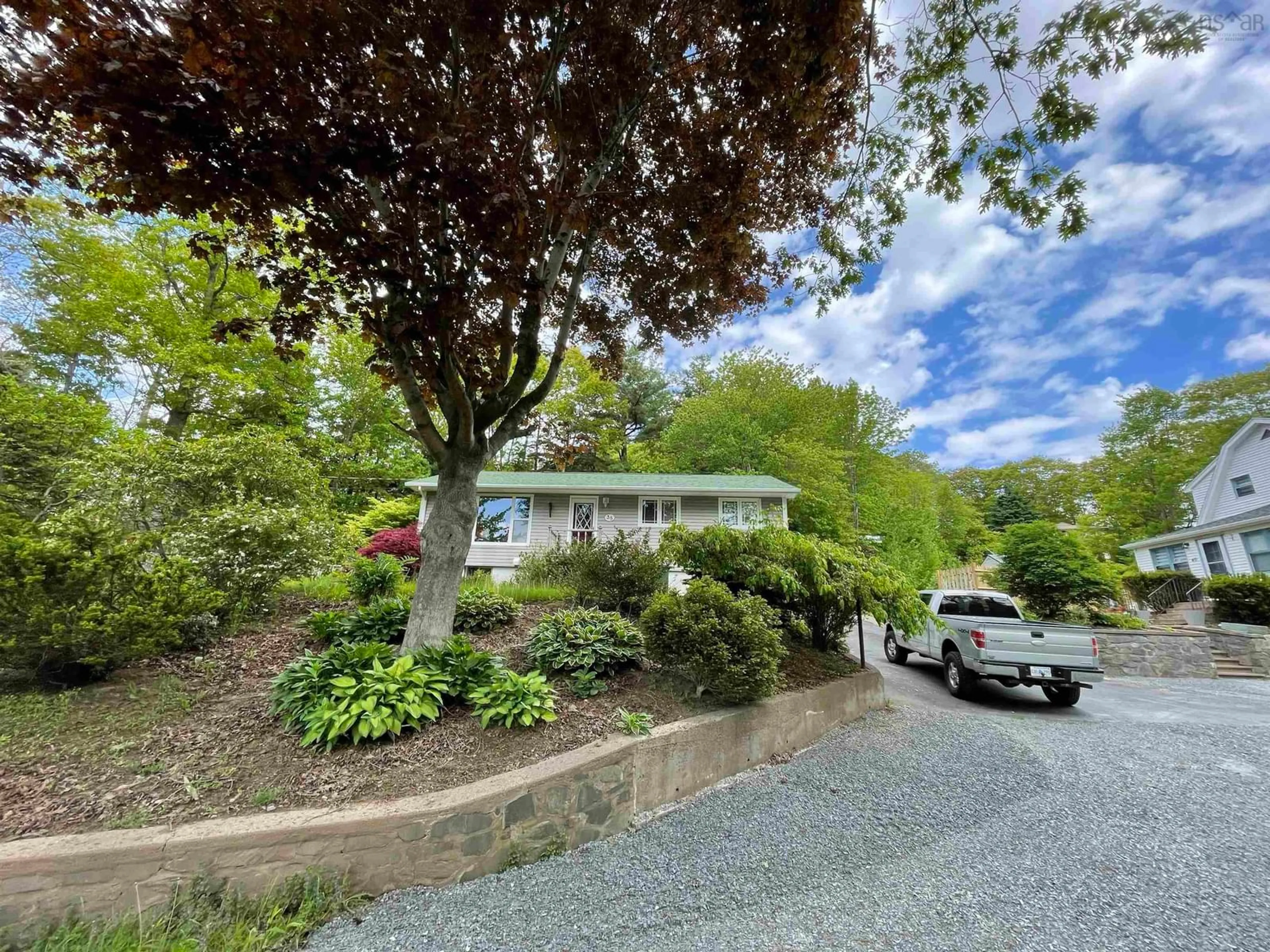 A pic from outside/outdoor area/front of a property/back of a property/a pic from drone, street for 38 Dartmouth Rd, Bedford Nova Scotia B4A 2L2