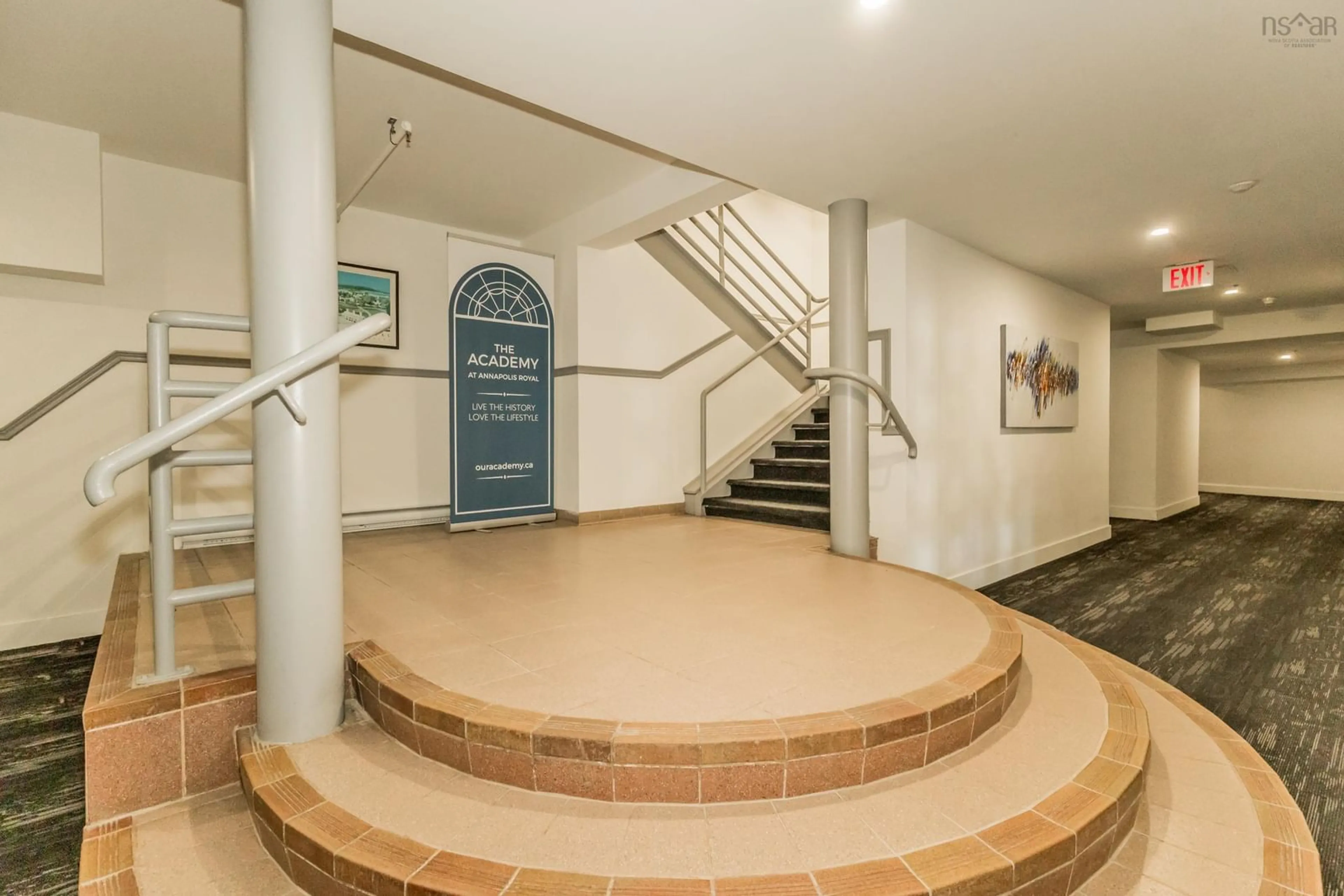 Indoor foyer for 151 Ritchie St #209, Annapolis Royal Nova Scotia B0S 1A0