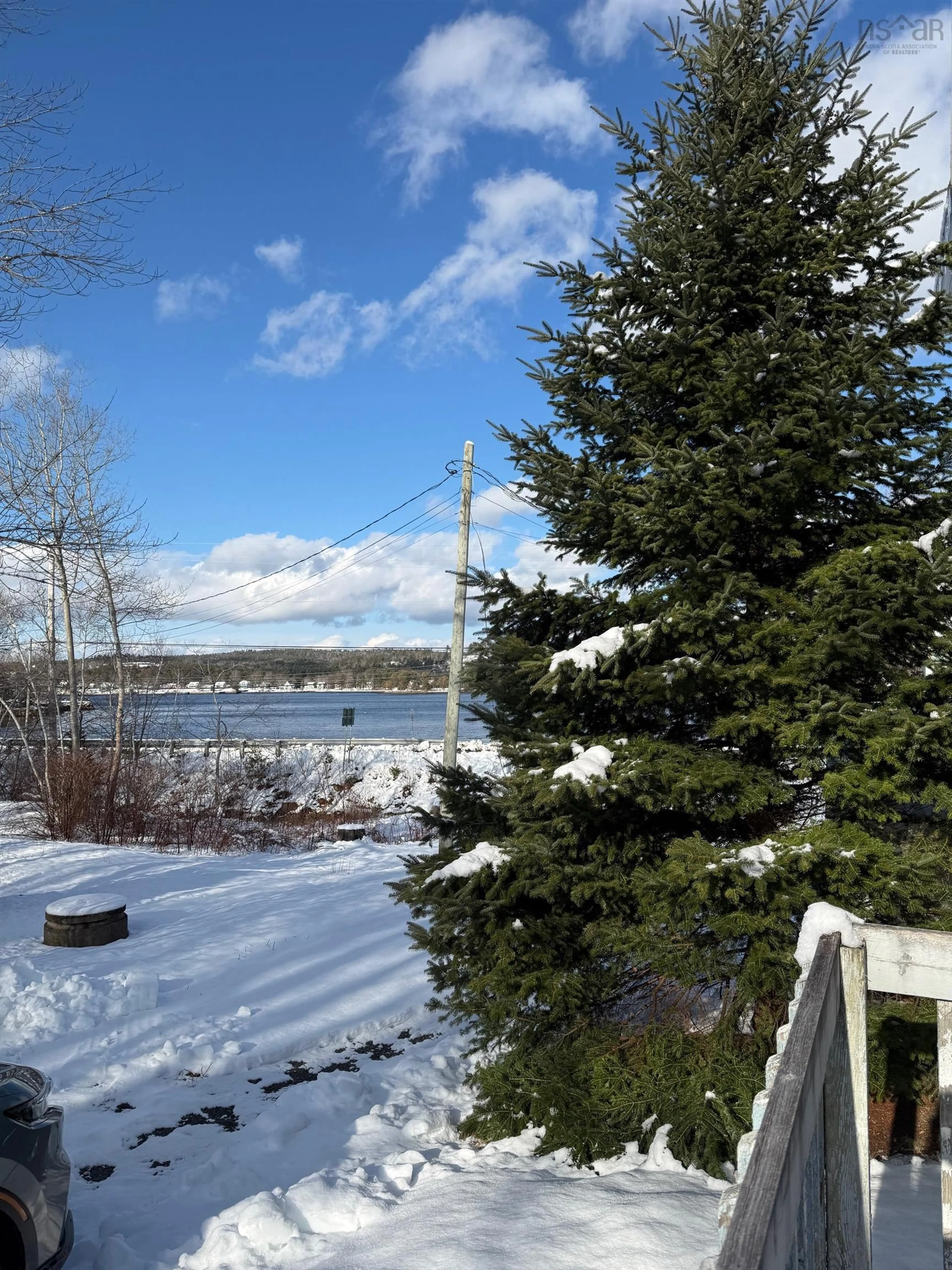 A pic from outside/outdoor area/front of a property/back of a property/a pic from drone, water/lake/river/ocean view for 75 Cove Rd, Conquerall Bank Nova Scotia B4V 0H8